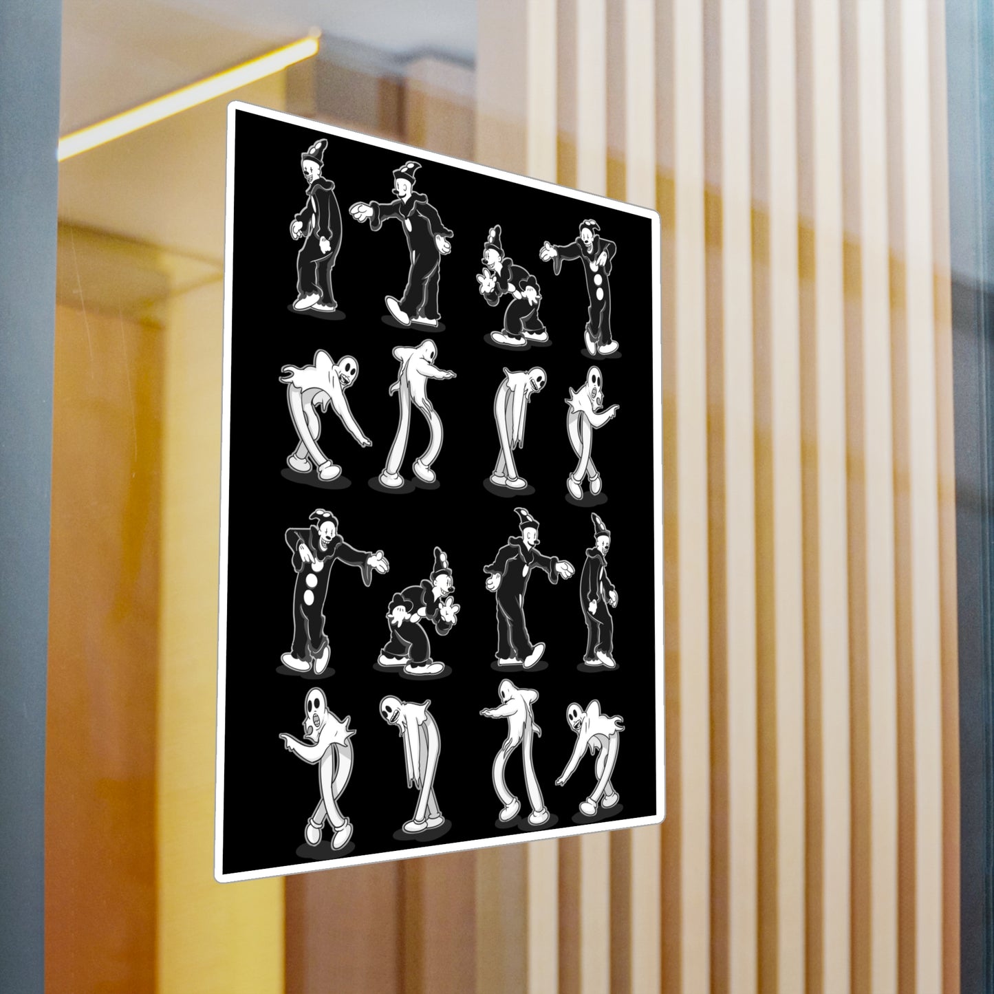 Spooky Two Step Kiss-Cut Vinyl Decal