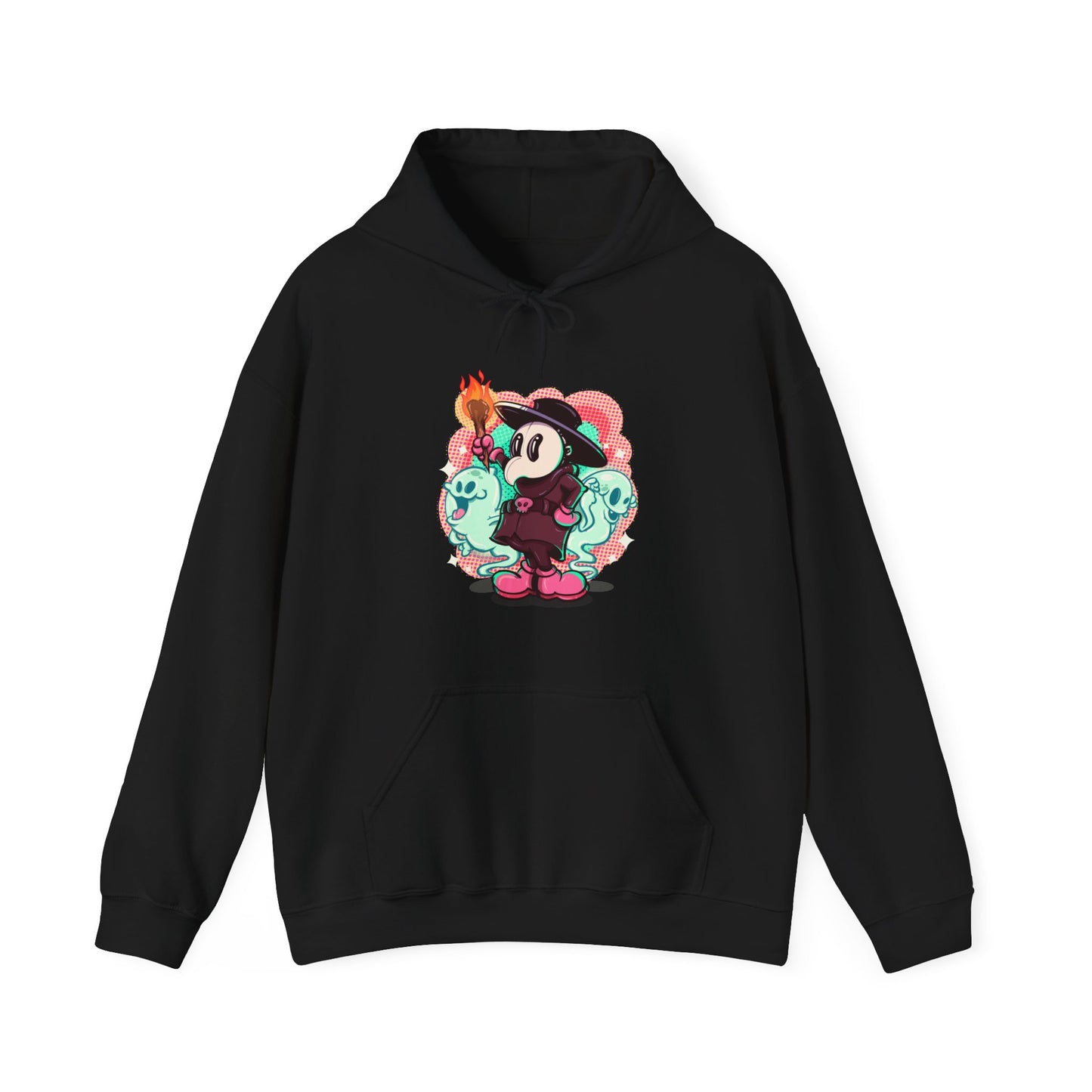Rubber Hose Plague Doctor Unisex Heavy Blend Hooded Sweatshirt