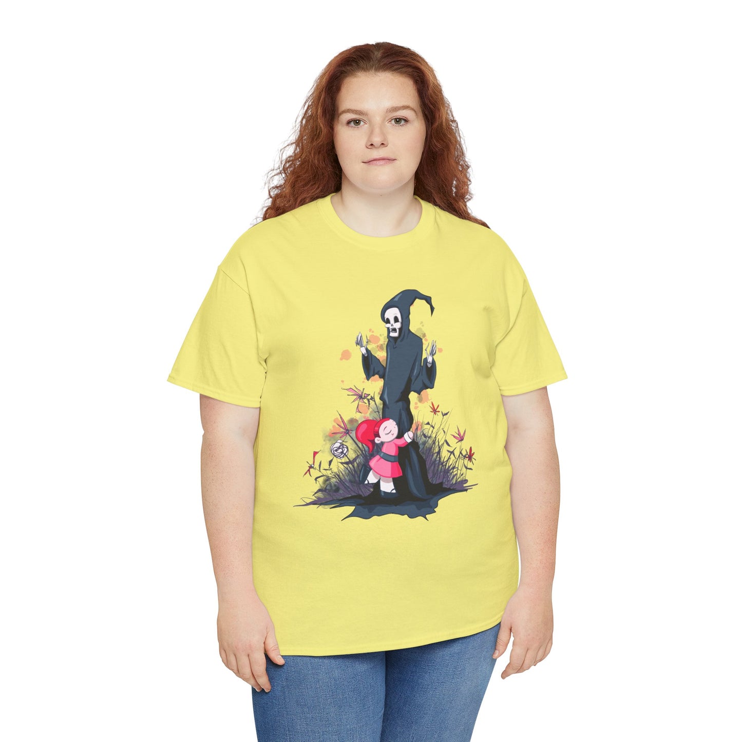 Reaper Hug Unisex Heavy Cotton Tee
