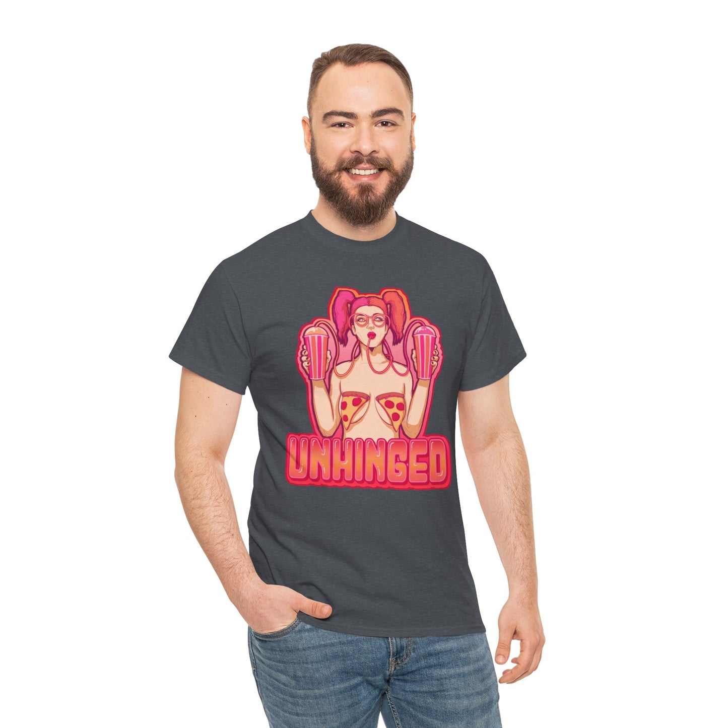 Unhinged Unisex Heavy Cotton Tee