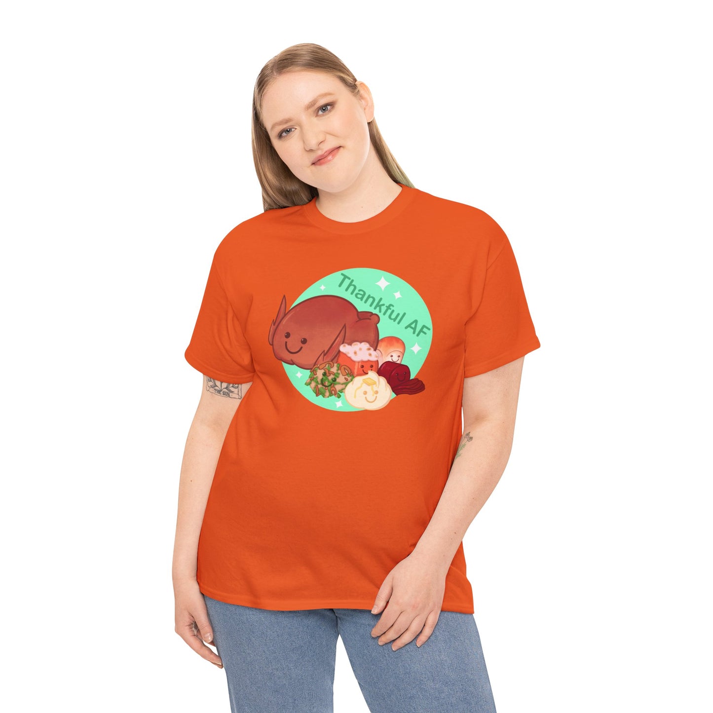 Thankful AF Unisex Heavy Cotton Tee