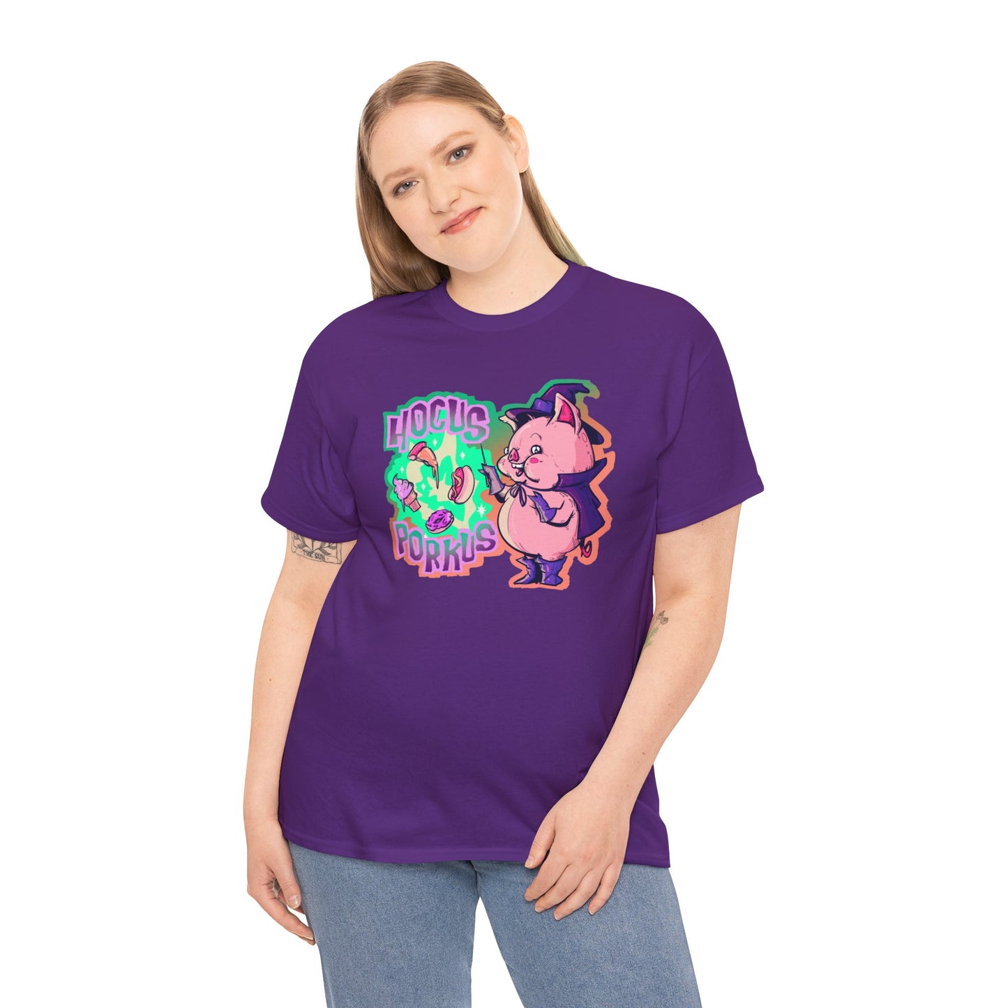 Hocus Porkus Unisex Heavy Cotton Tee