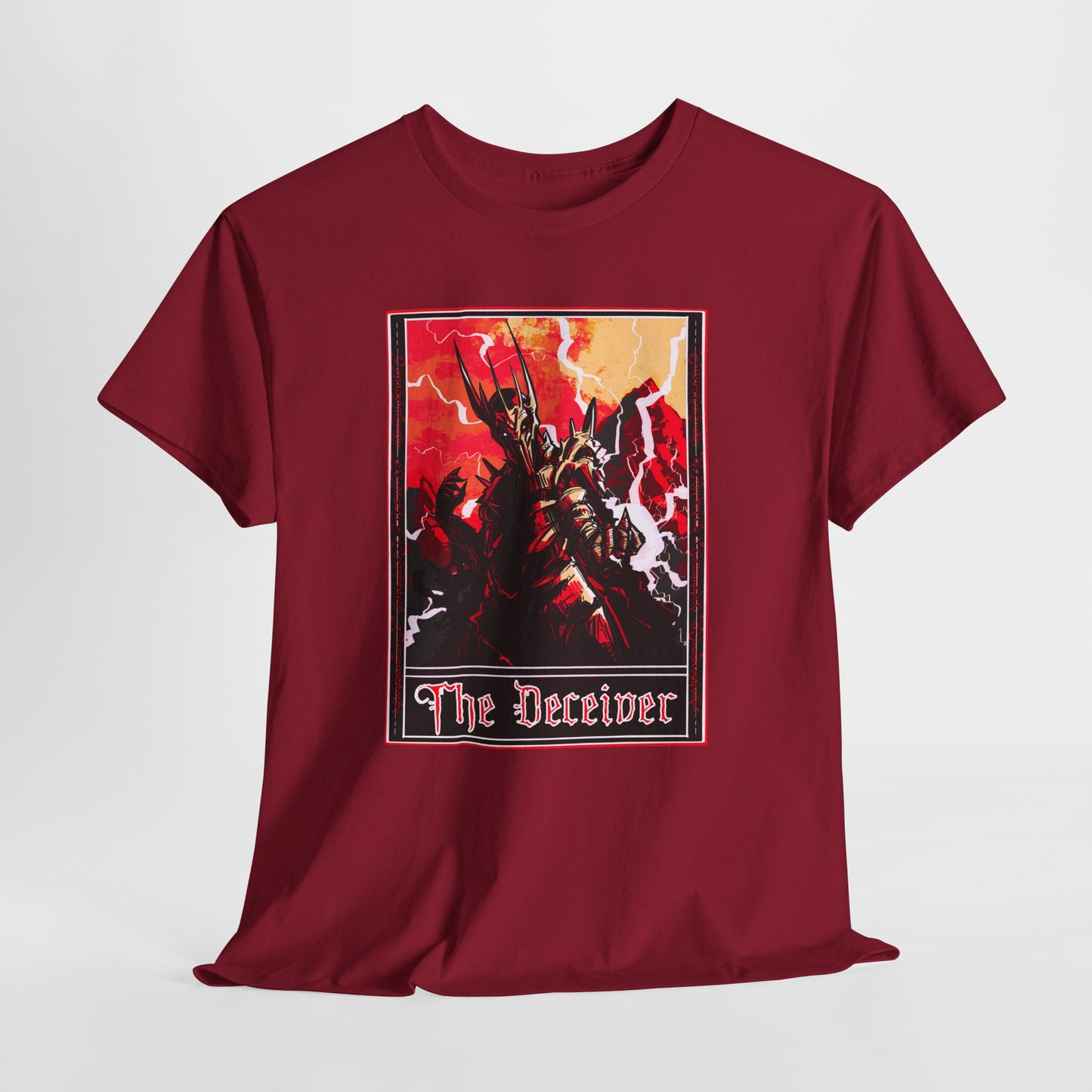The Deceiver Tarot Unisex Heavy Cotton Tee