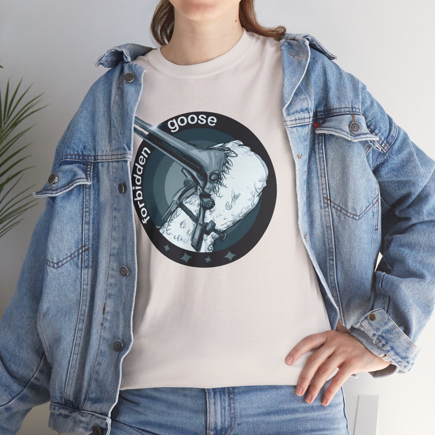 Forbidden Goose Unisex Heavy Cotton Tee
