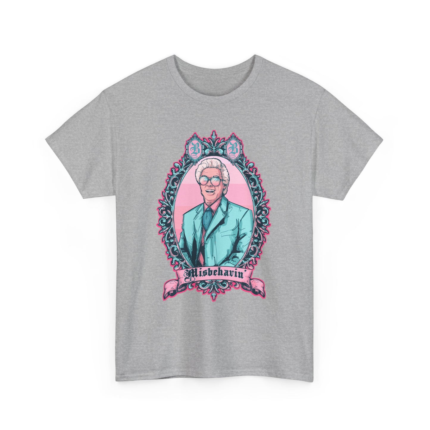 Misbehaving Unisex Heavy Cotton Tee