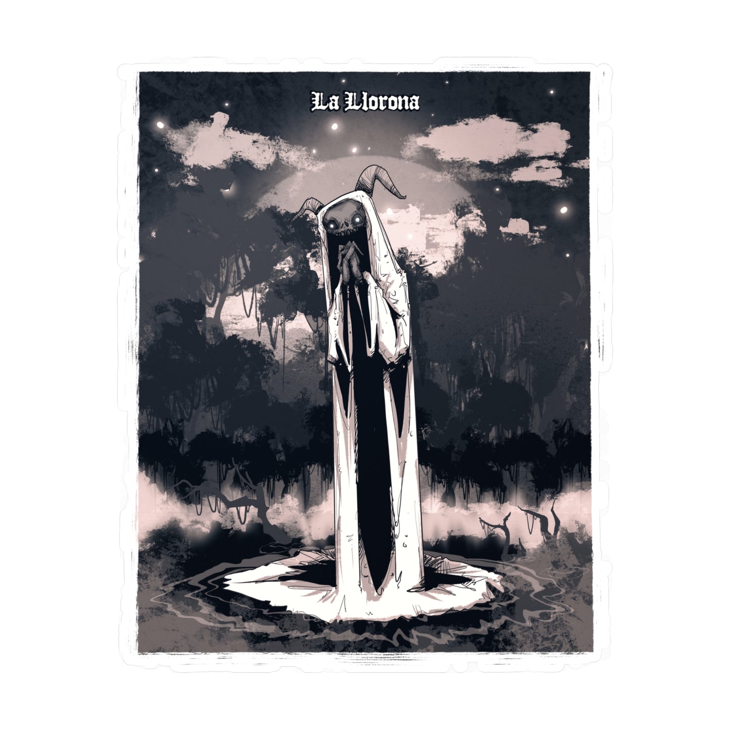 La Llorona Kiss-Cut Vinyl Decal