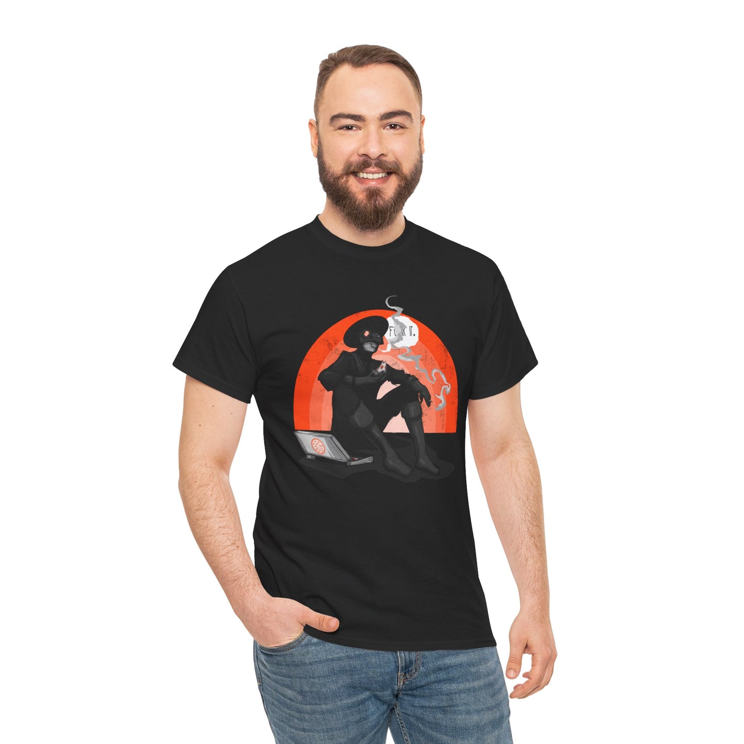 Plague Vacation Unisex Heavy Cotton Tee