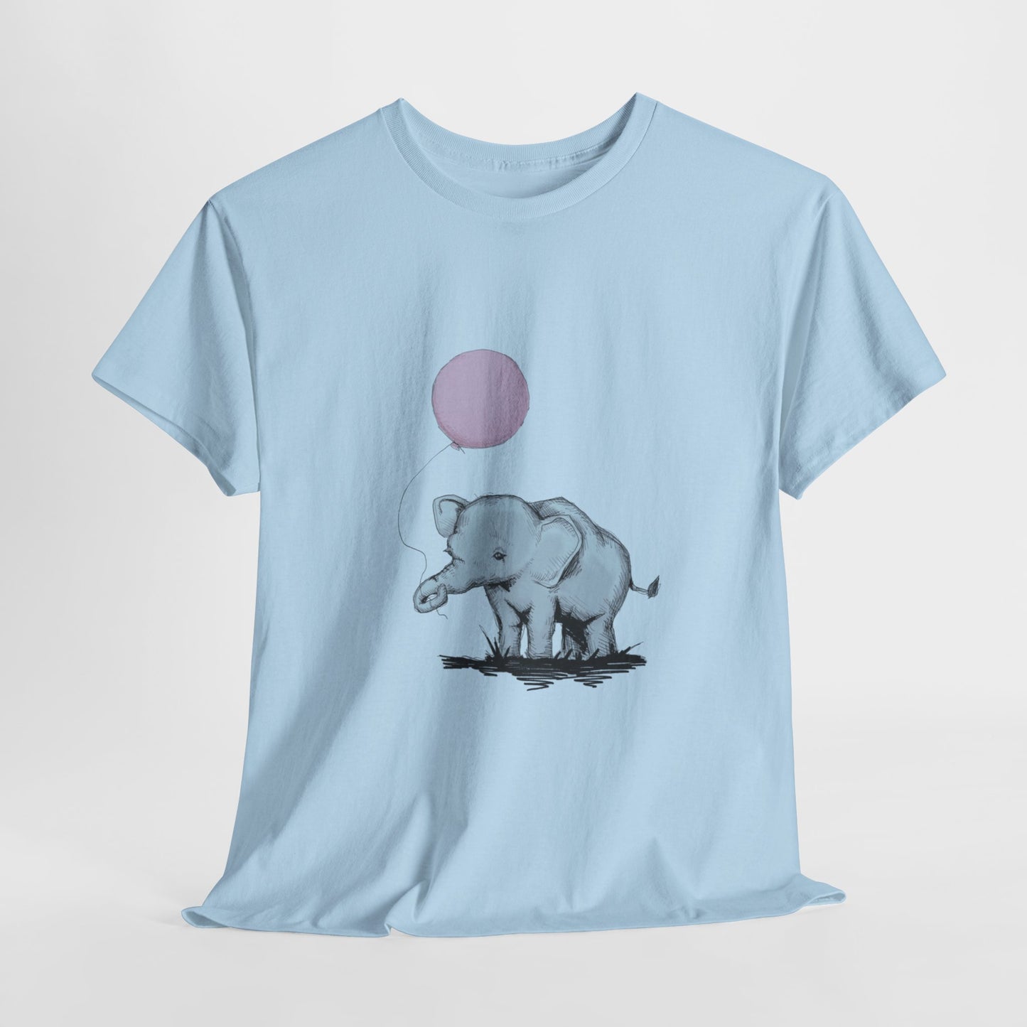 Baby Elephant Unisex Heavy Cotton Tee