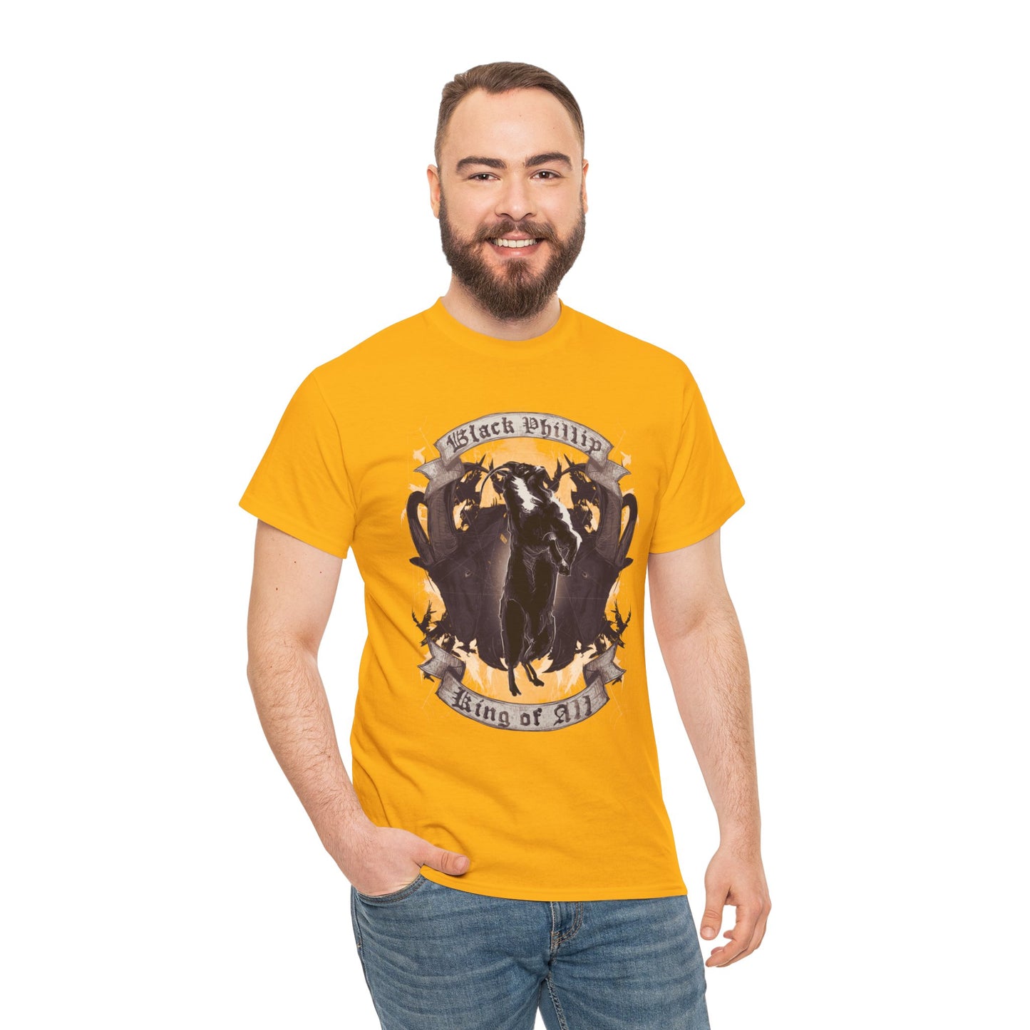 Black Phillip Unisex Heavy Cotton Tee