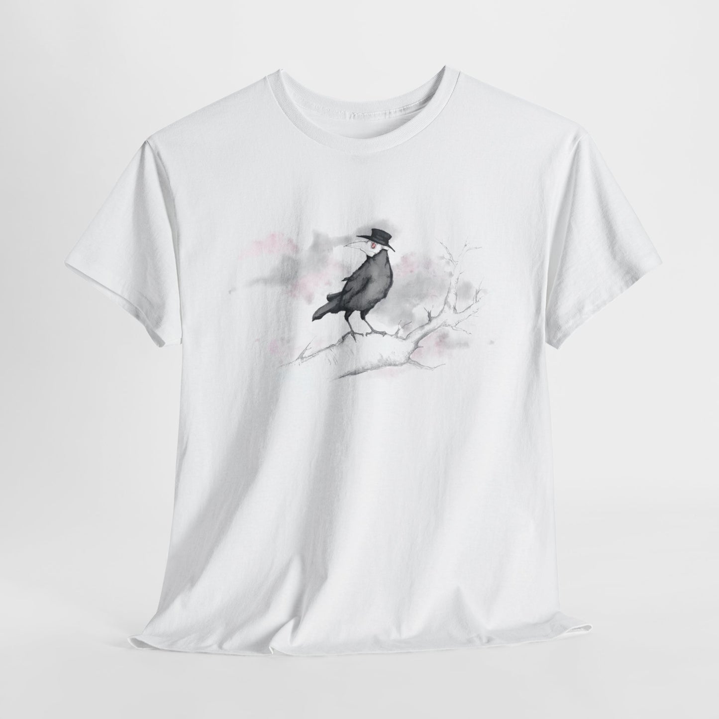 Plague Crow Unisex Heavy Cotton Tee