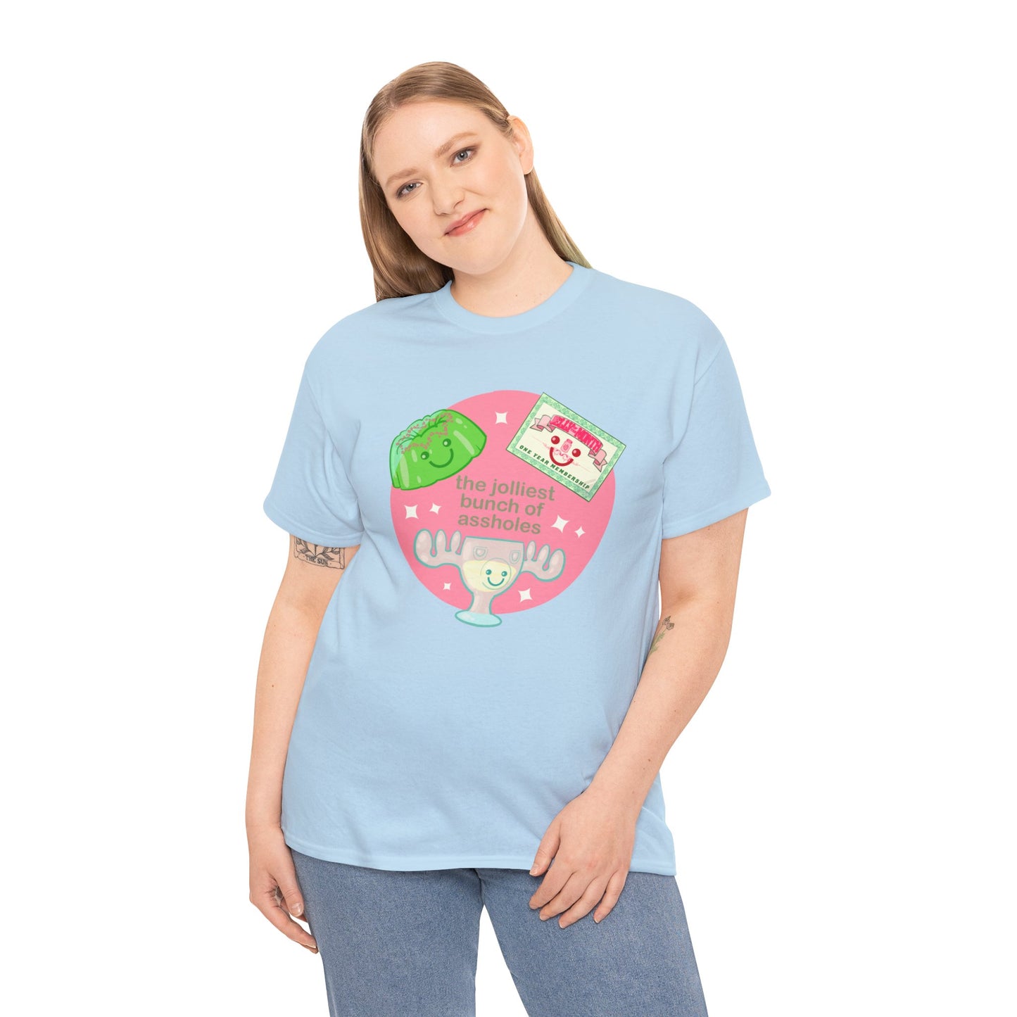 The Jolliest Bunch Of Assholes Unisex Heavy Cotton Tee