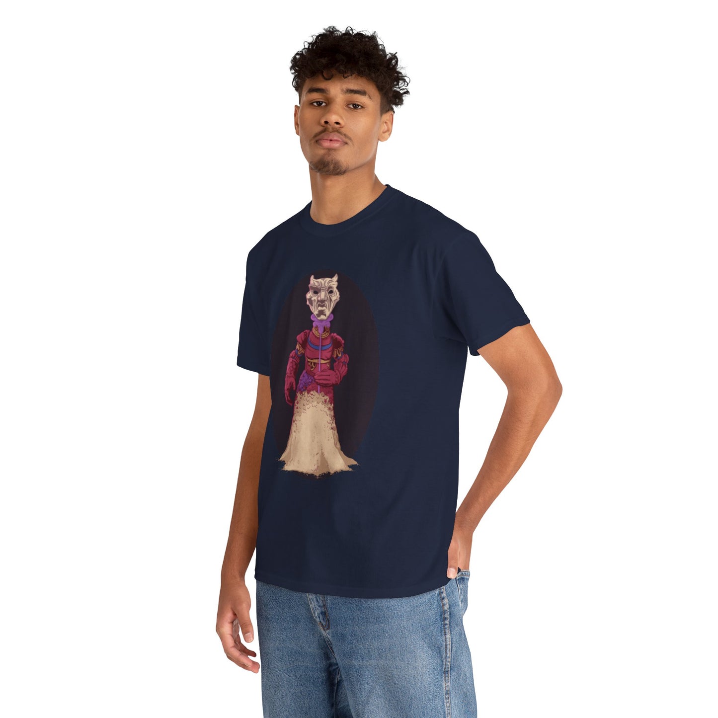 Mysterious Stranger Unisex Heavy Cotton Tee