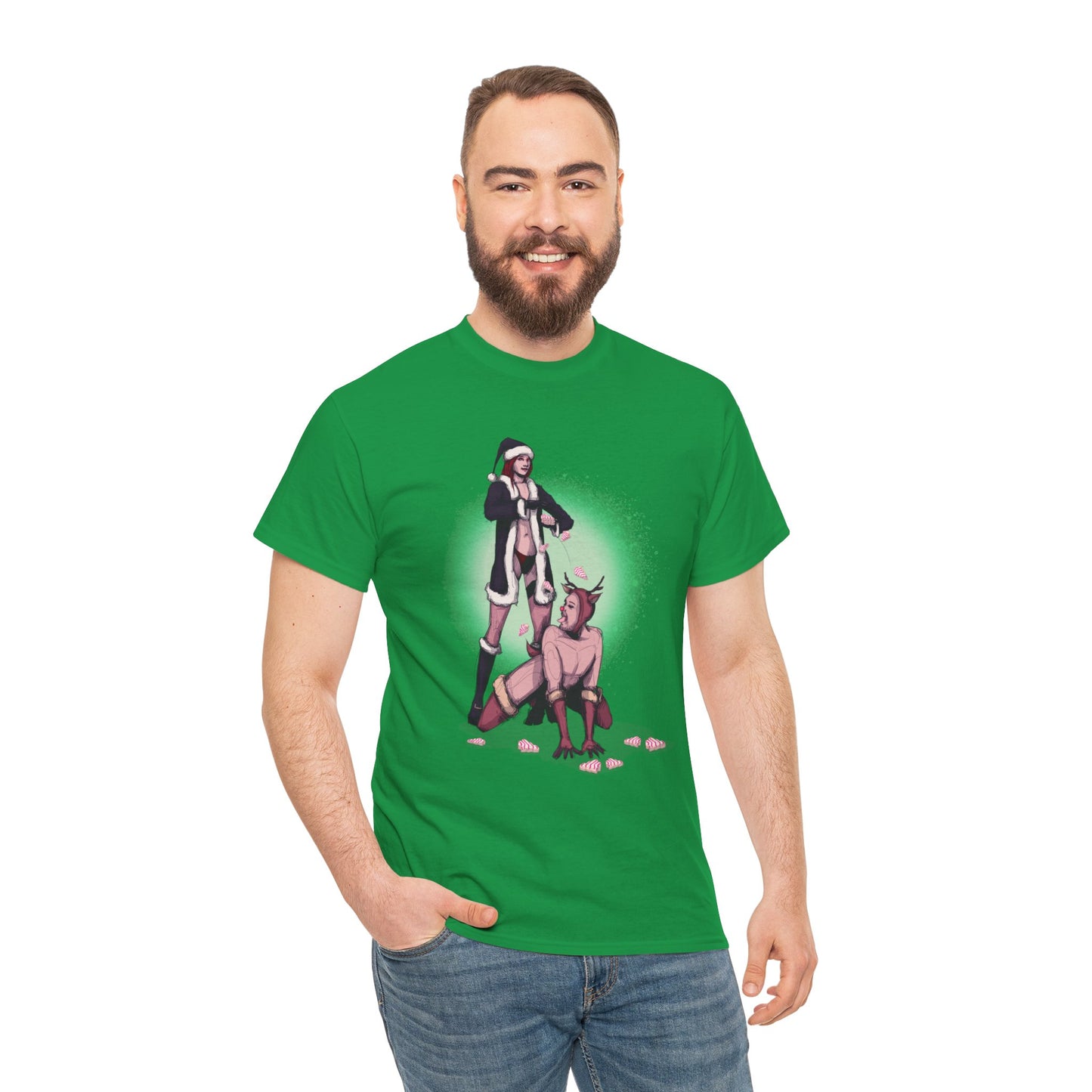 Christmas Rain Unisex Heavy Cotton Tee