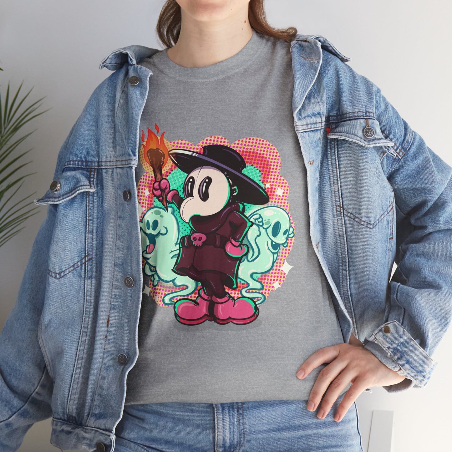 Rubber Hose Plague Doctor Unisex Heavy Cotton Tee