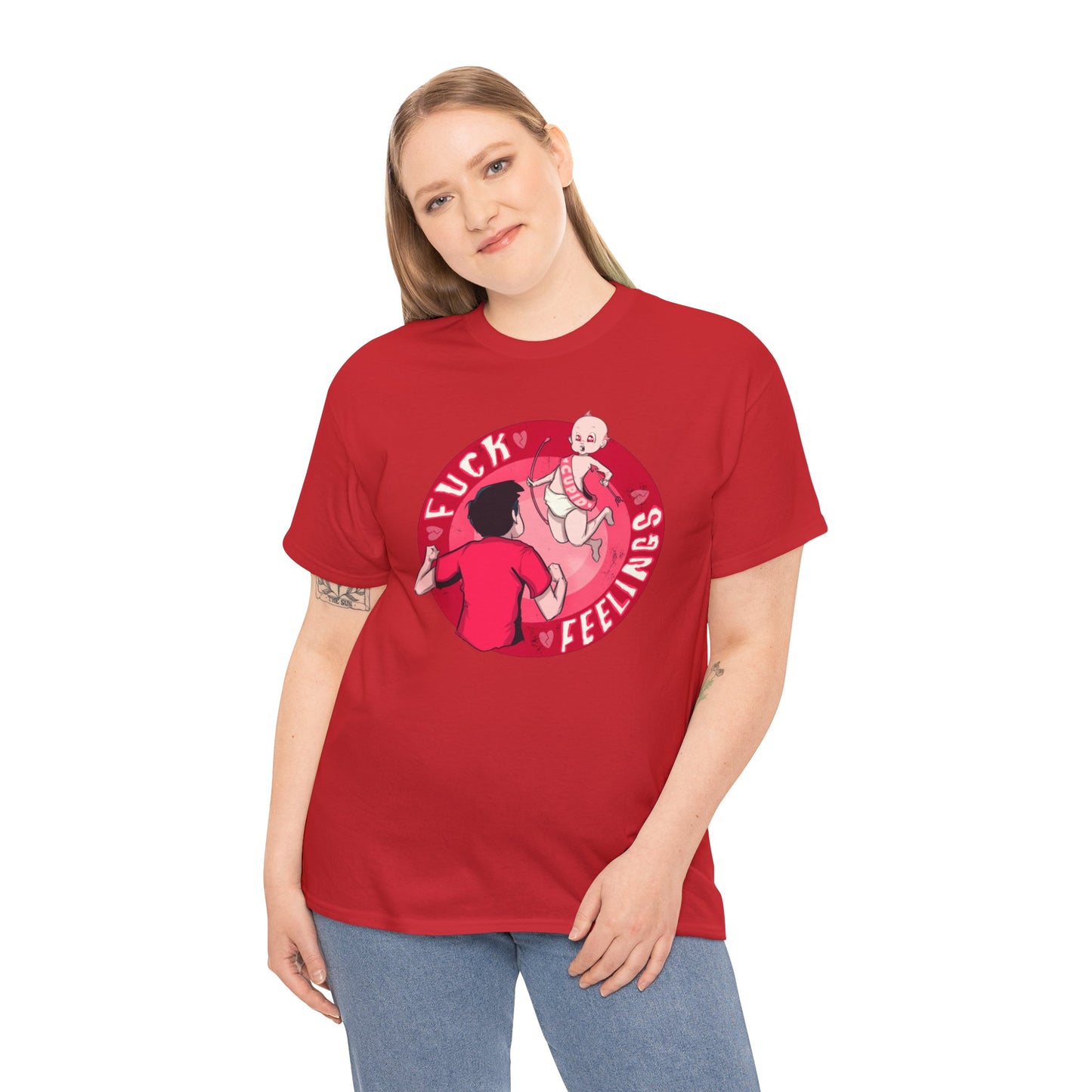 F Feelings Unisex Heavy Cotton Tee