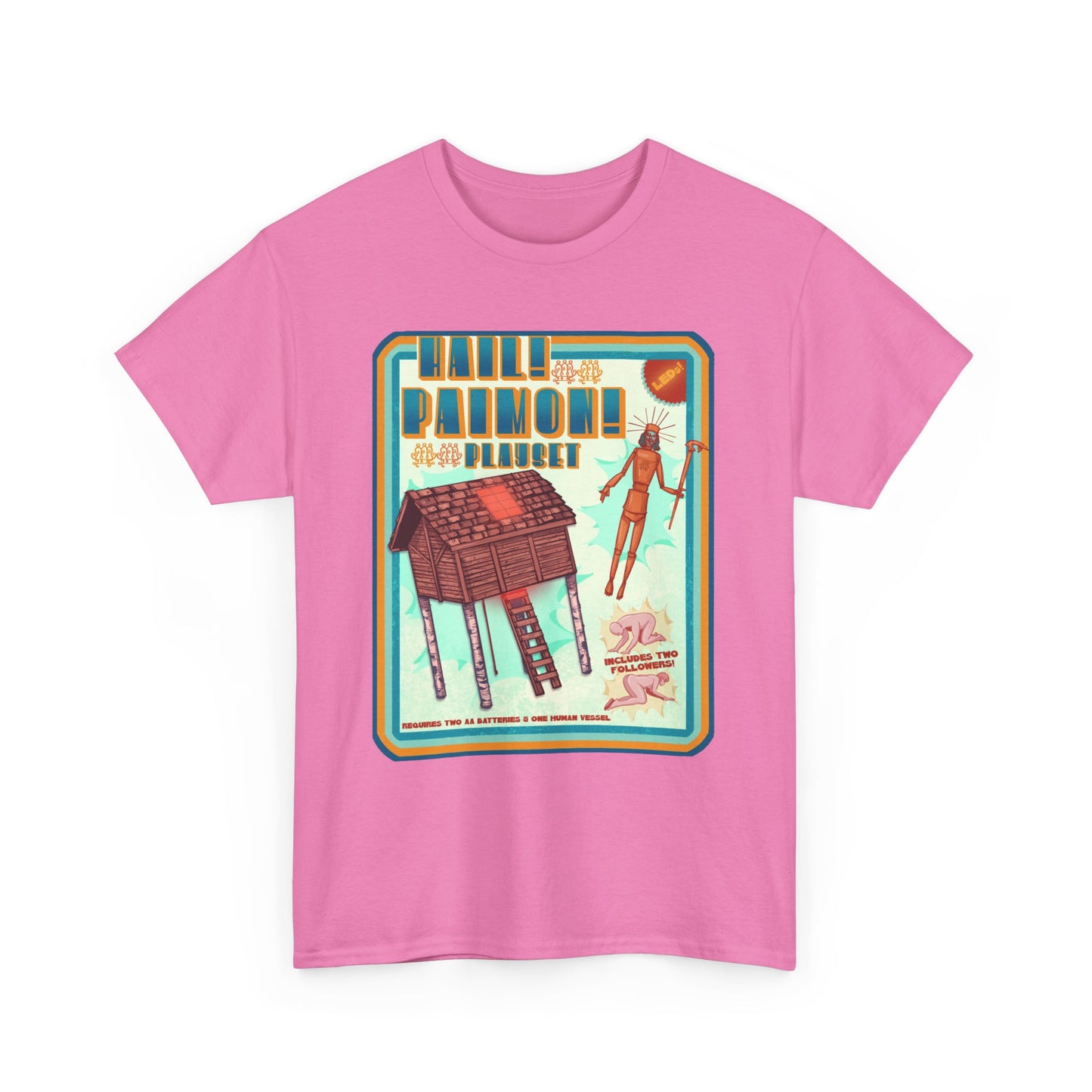 Hail Paimon Playset Unisex Heavy Cotton Tee