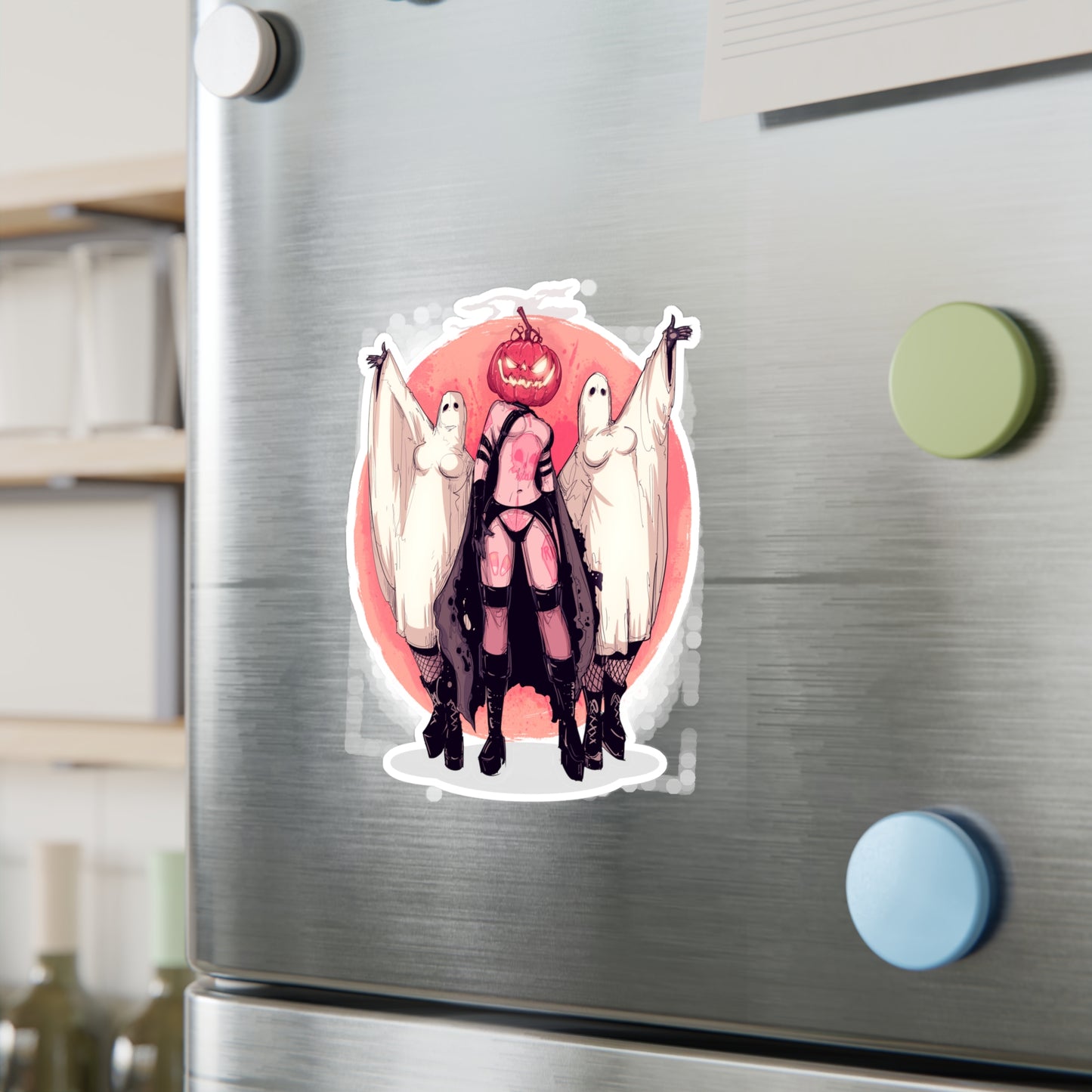 Return Of The Pumpkin Queen Kiss-Cut Vinyl Decal