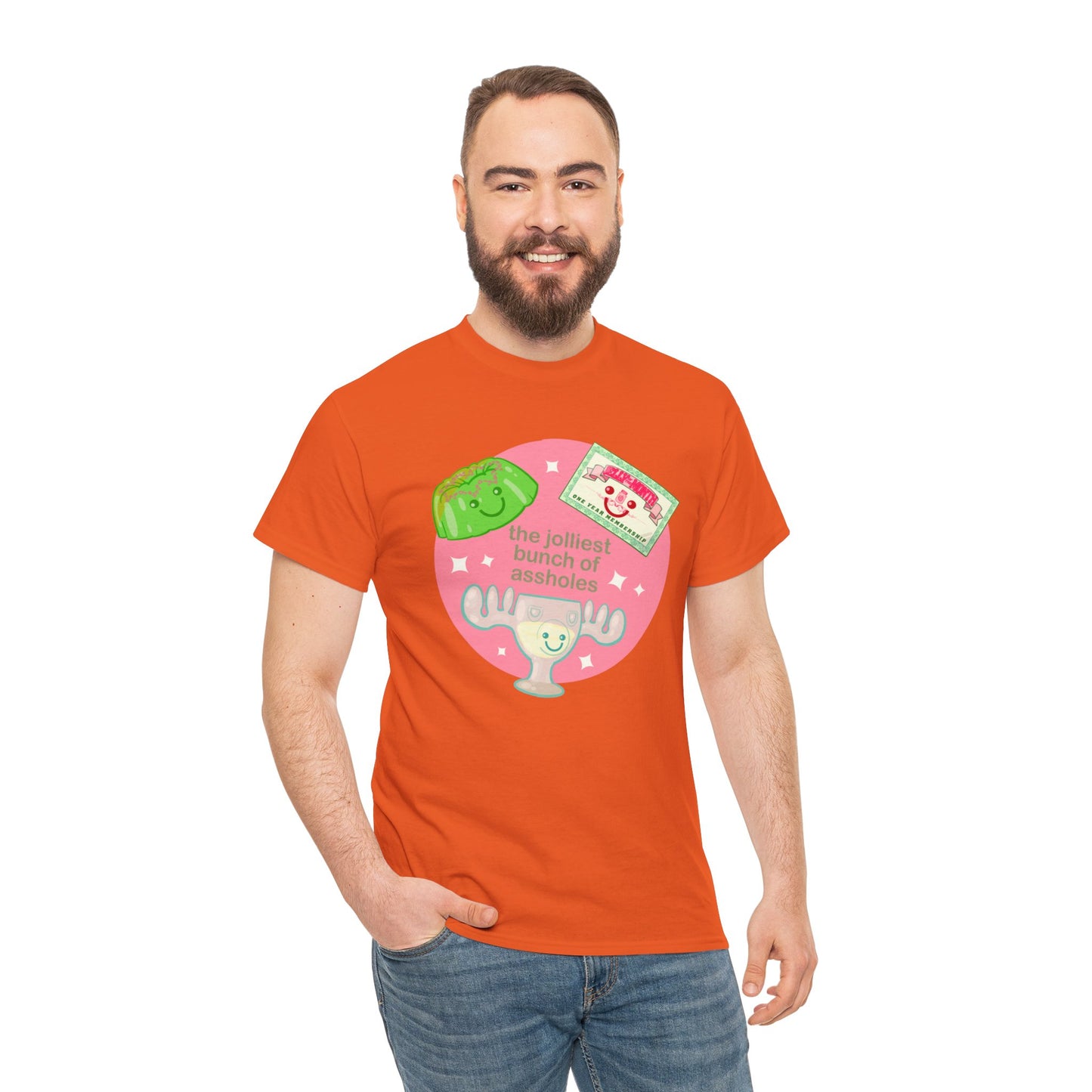 The Jolliest Bunch Of Assholes Unisex Heavy Cotton Tee