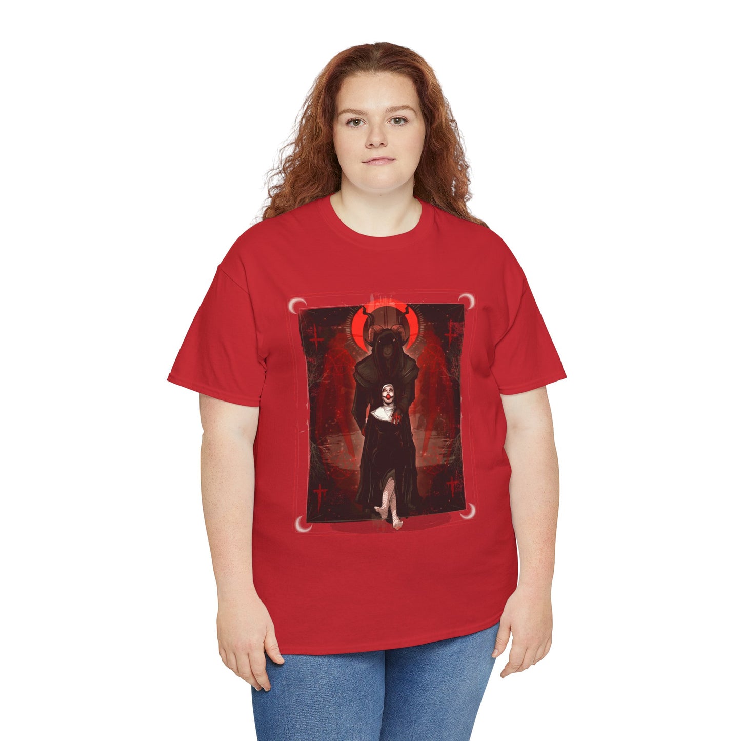 Today Satan Unisex Heavy Cotton Tee