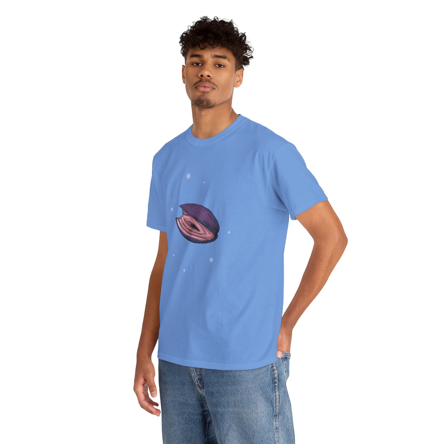 Pink Clam Unisex Heavy Cotton Tee