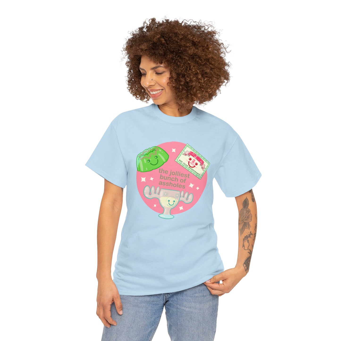 The Jolliest Bunch Of Assholes Unisex Heavy Cotton Tee