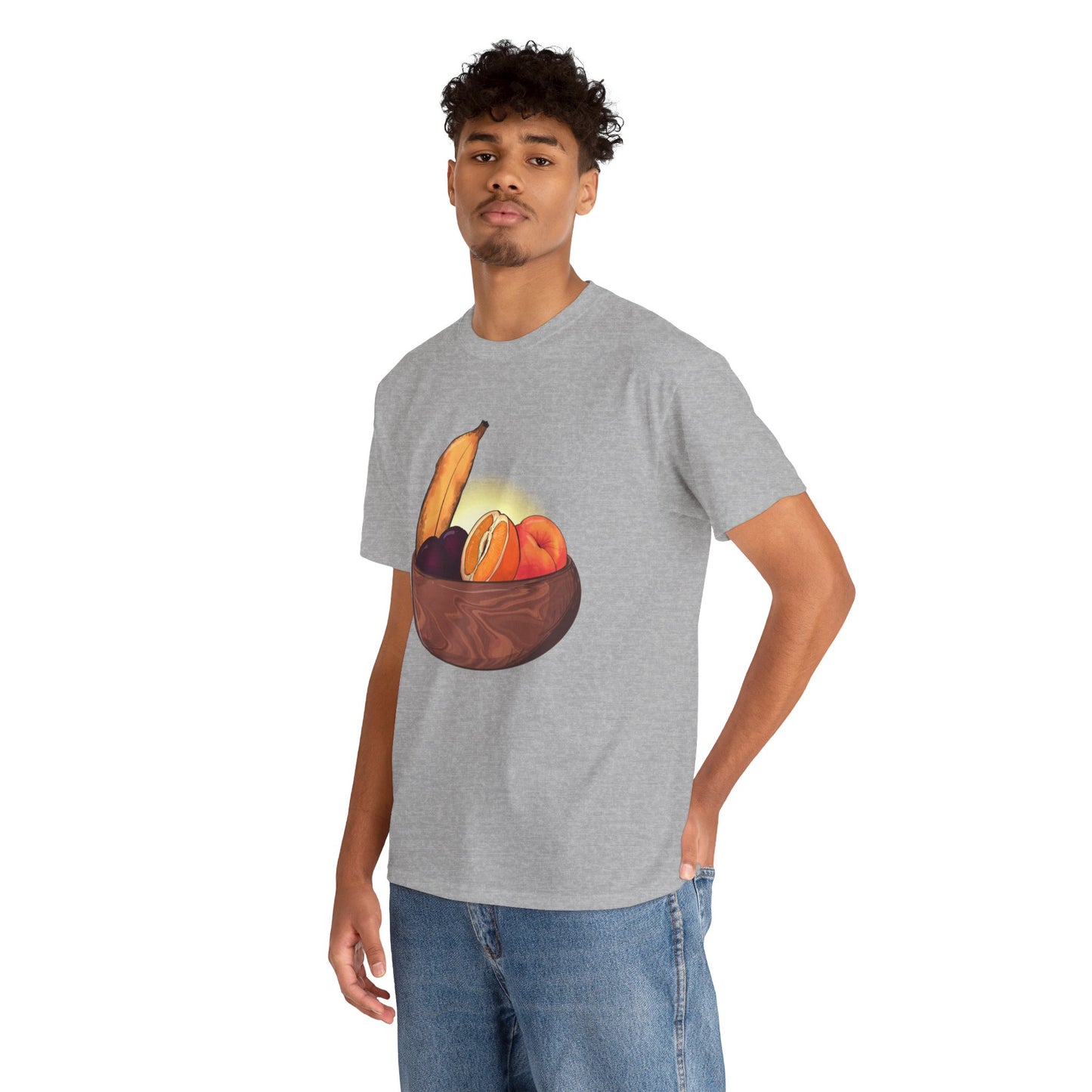 Adult Fruit Basket Unisex Heavy Cotton Tee