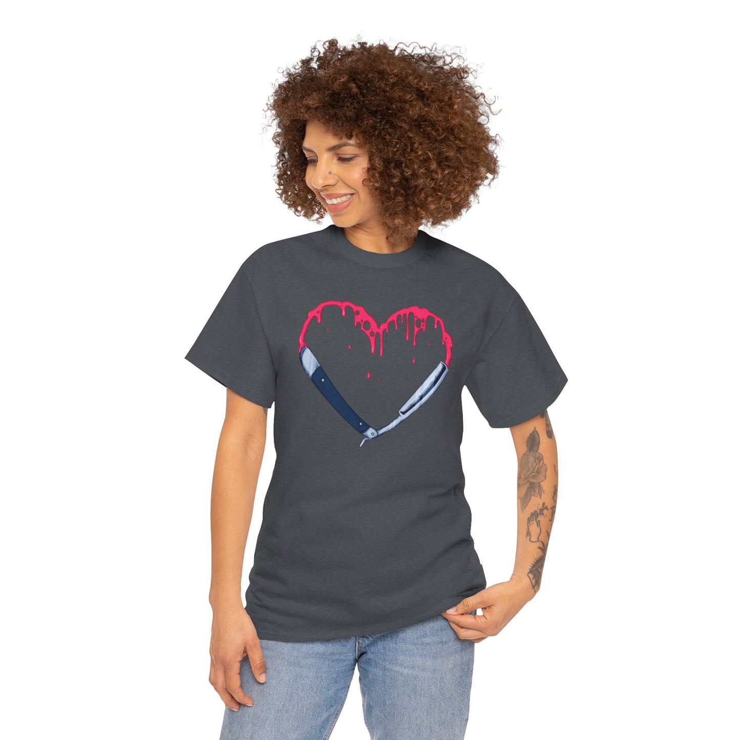 Straight Razor Unisex Heavy Cotton Tee
