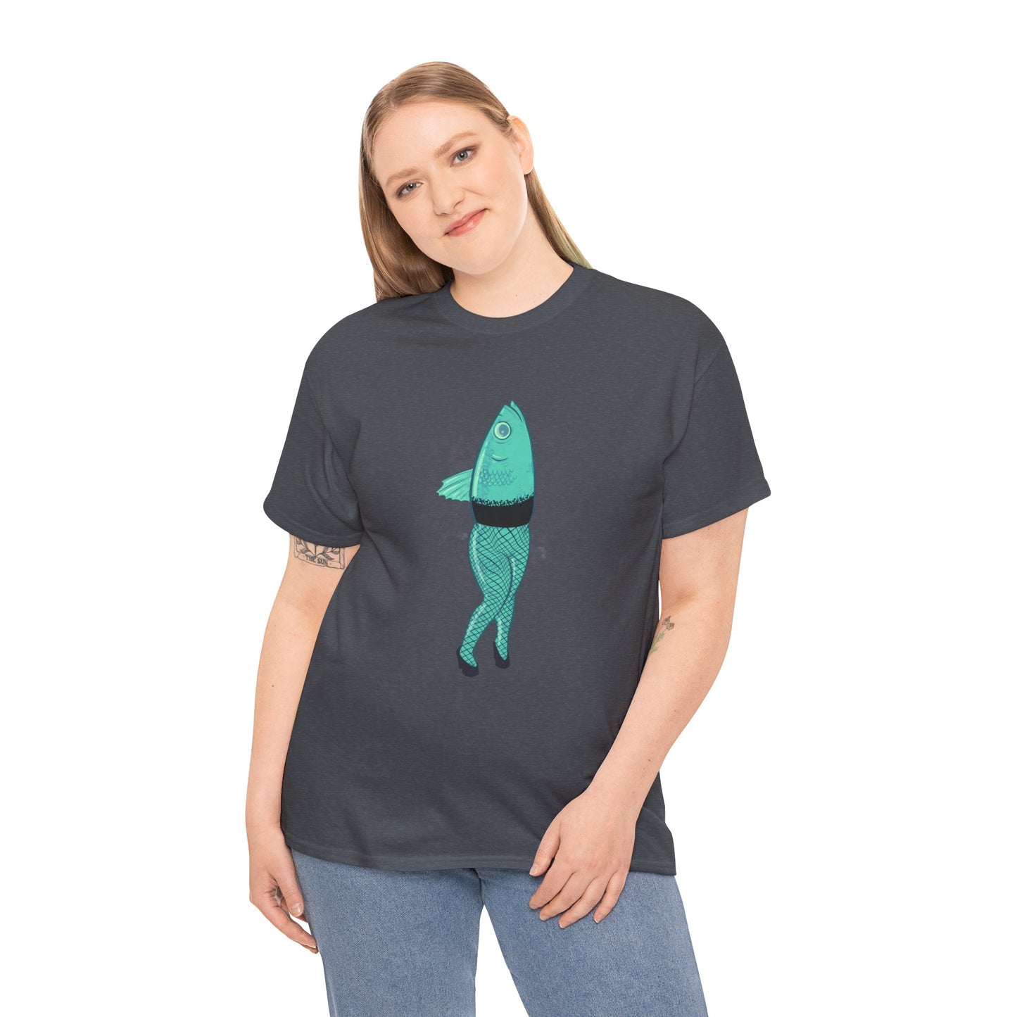 Fishnets Unisex Heavy Cotton Tee