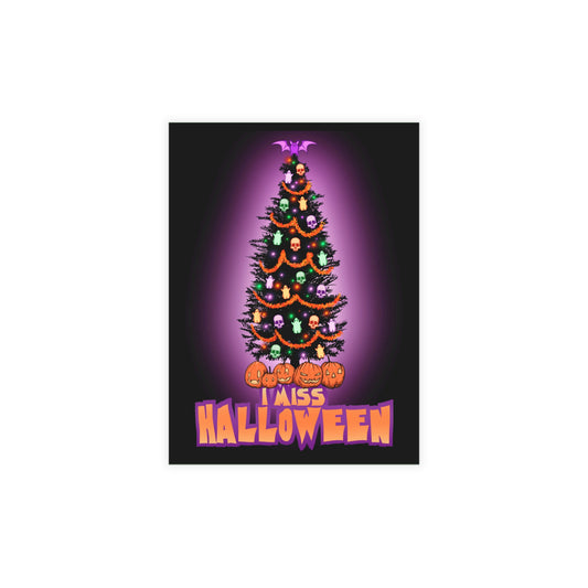 I Miss Halloween Greeting Card Bundles (10, 30, 50 pcs)