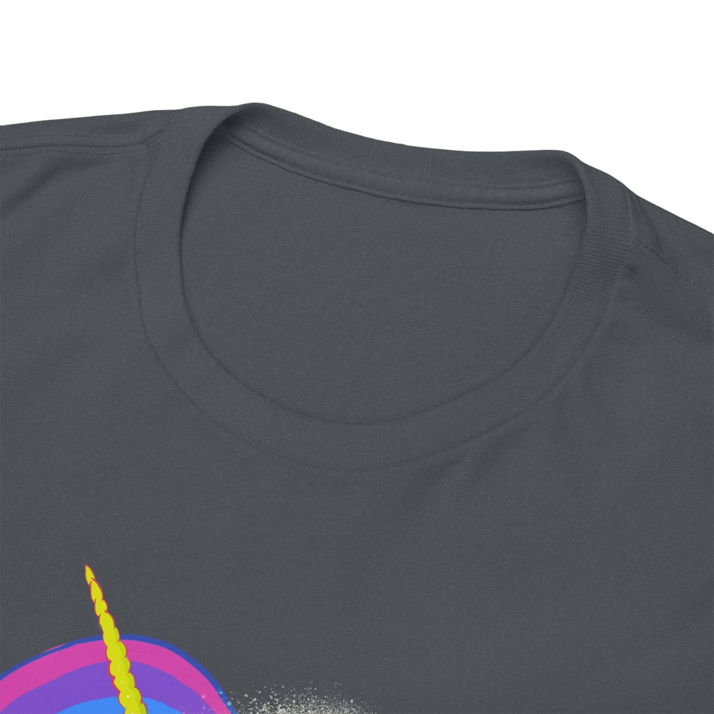 Unicorn Skeleton 2 Unisex Heavy Cotton Tee
