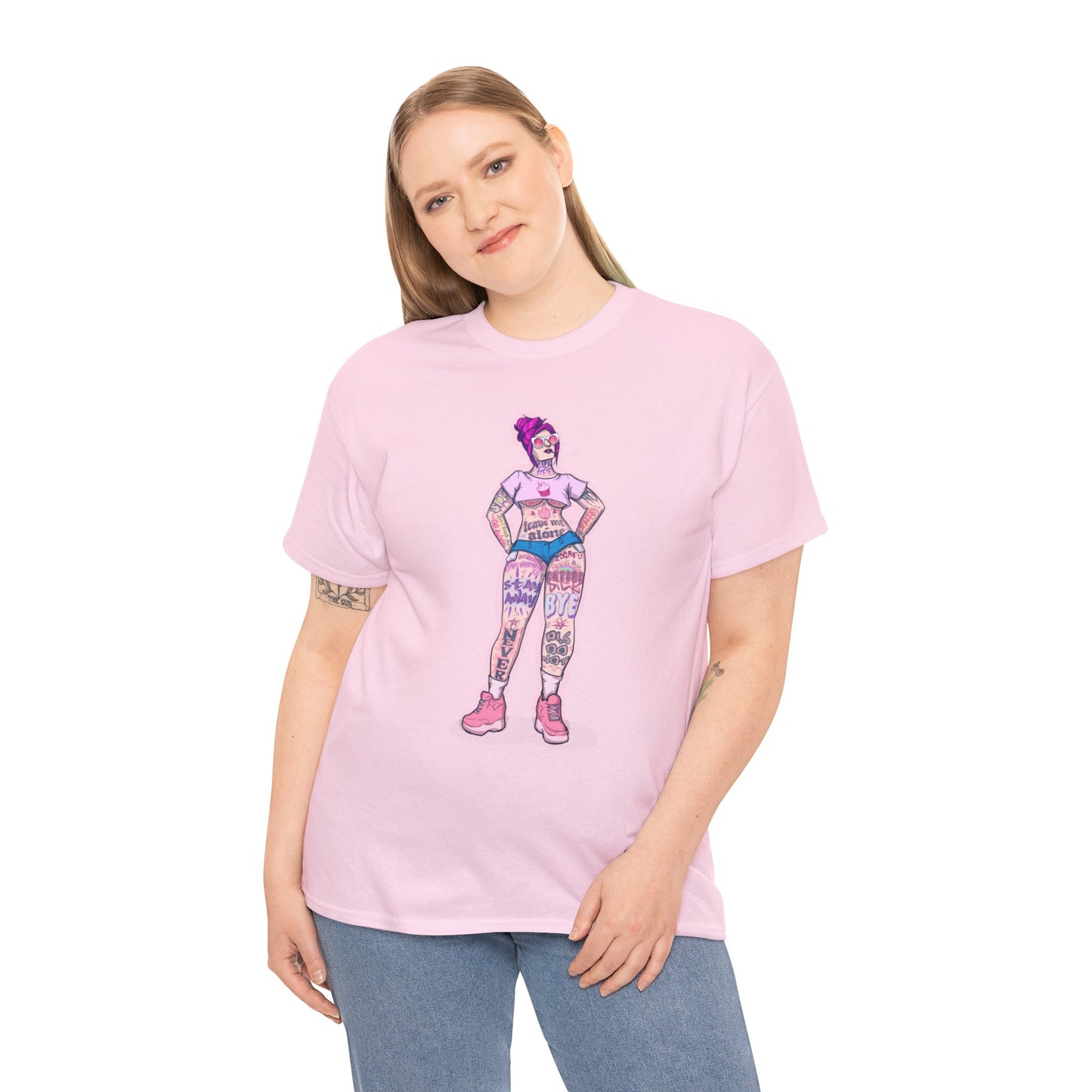 Antisocial Tattoos Unisex Heavy Cotton Tee