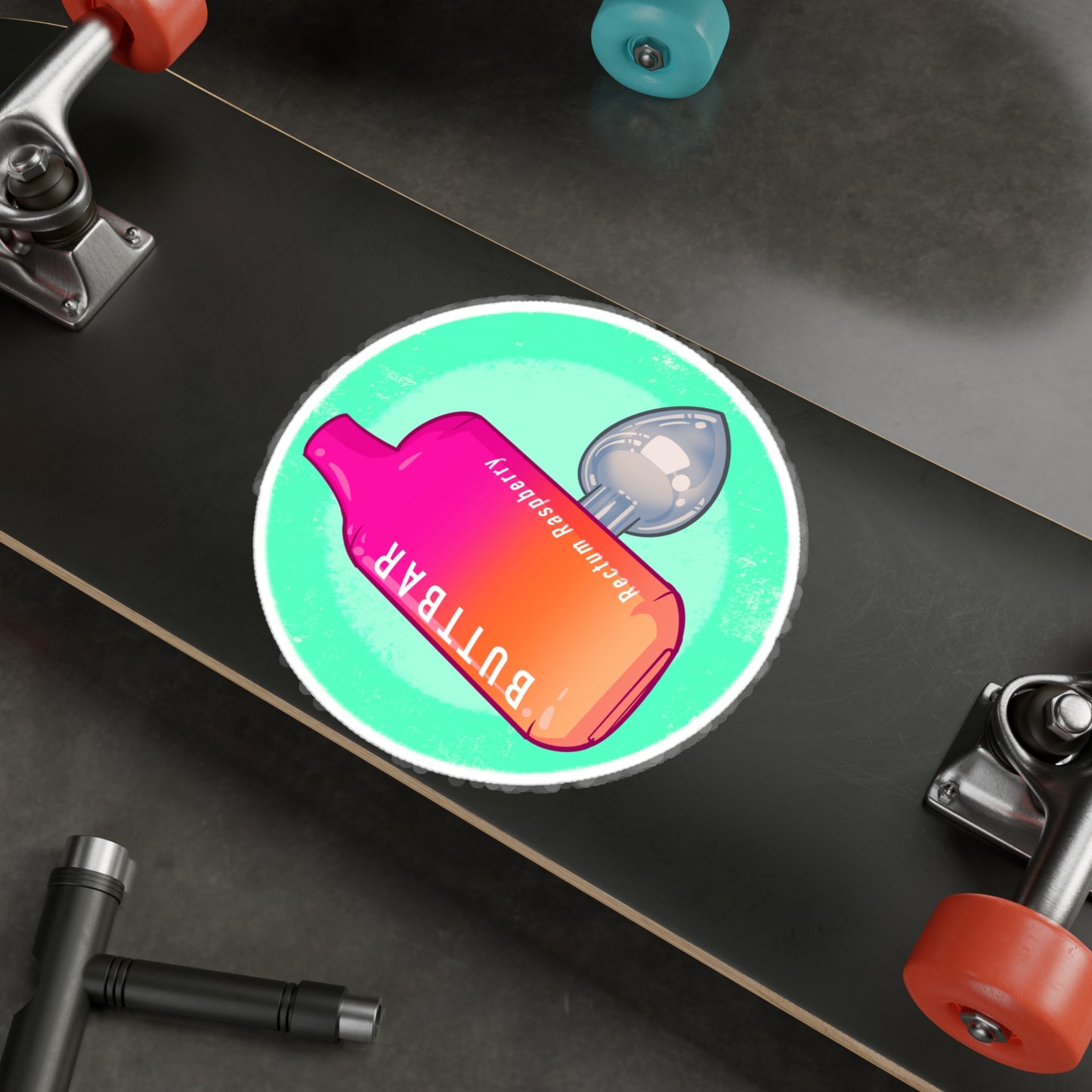 Vape Plug Kiss-Cut Vinyl Decal