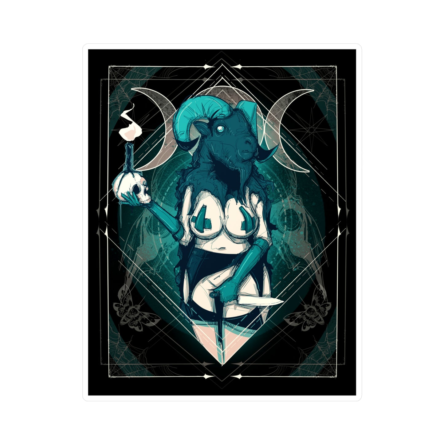 The Goat Kiss-Cut Vinyl Decal