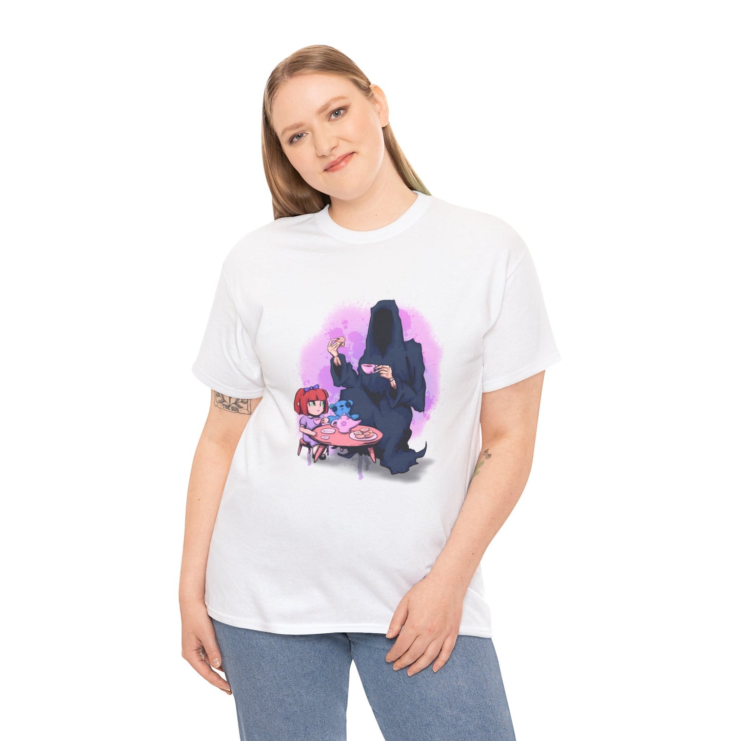 Tea Party Unisex Heavy Cotton Tee