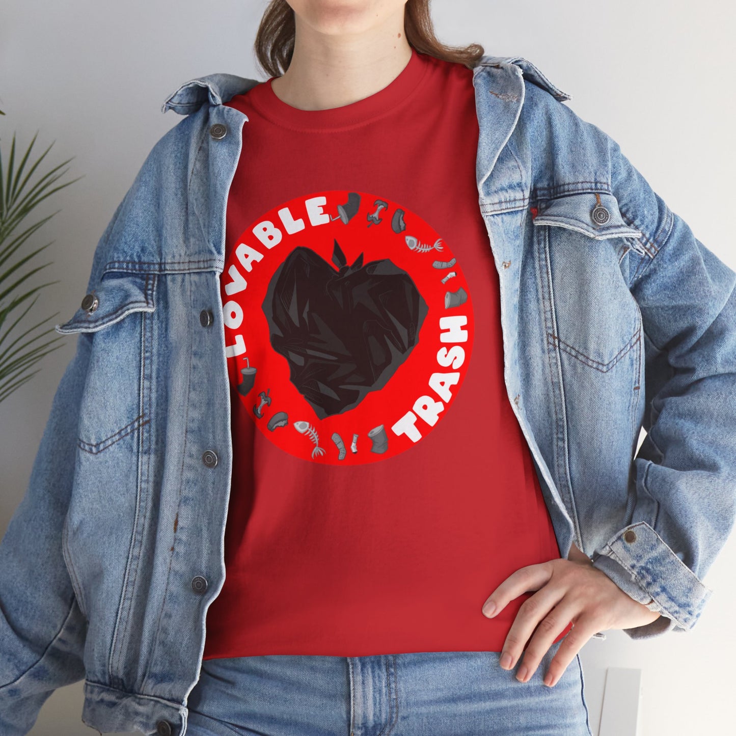 Loveable Trash Unisex Heavy Cotton Tee
