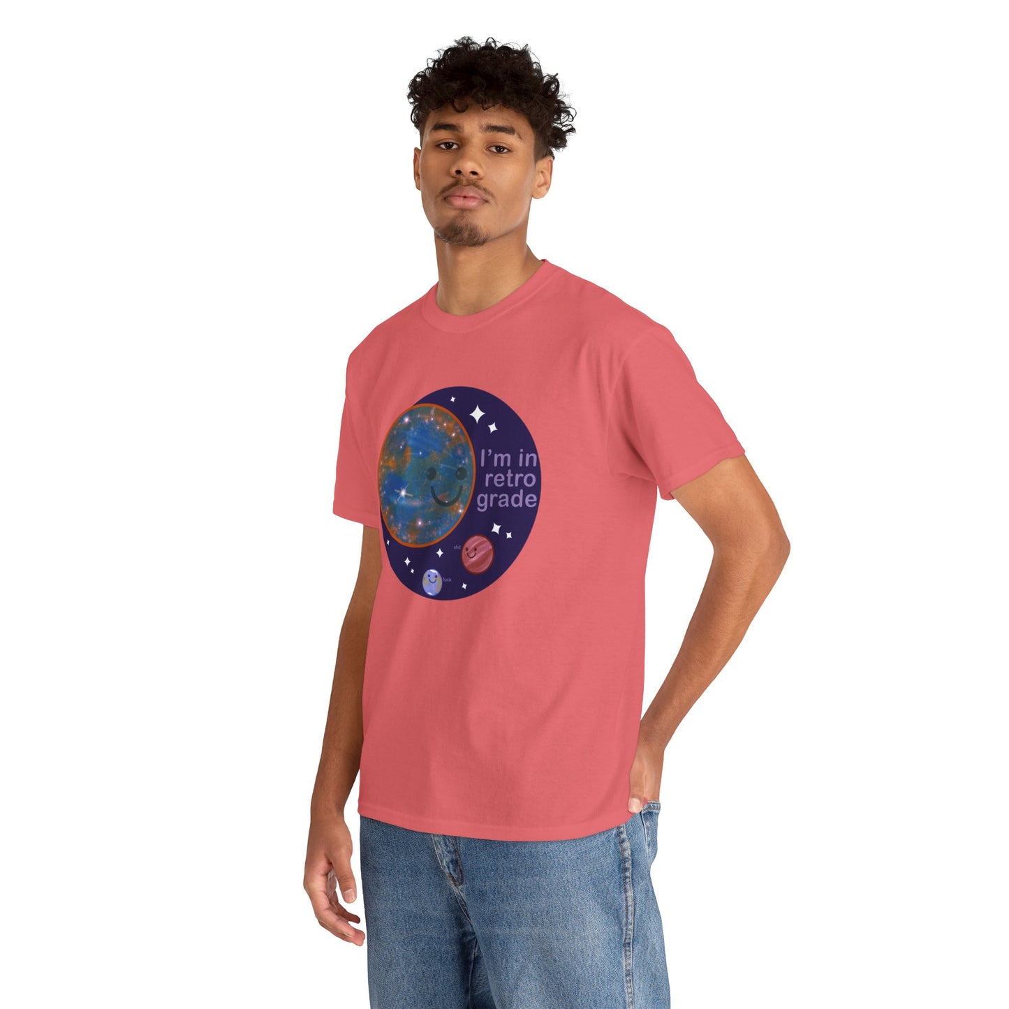 Mercury In Retrograde Unisex Heavy Cotton Tee