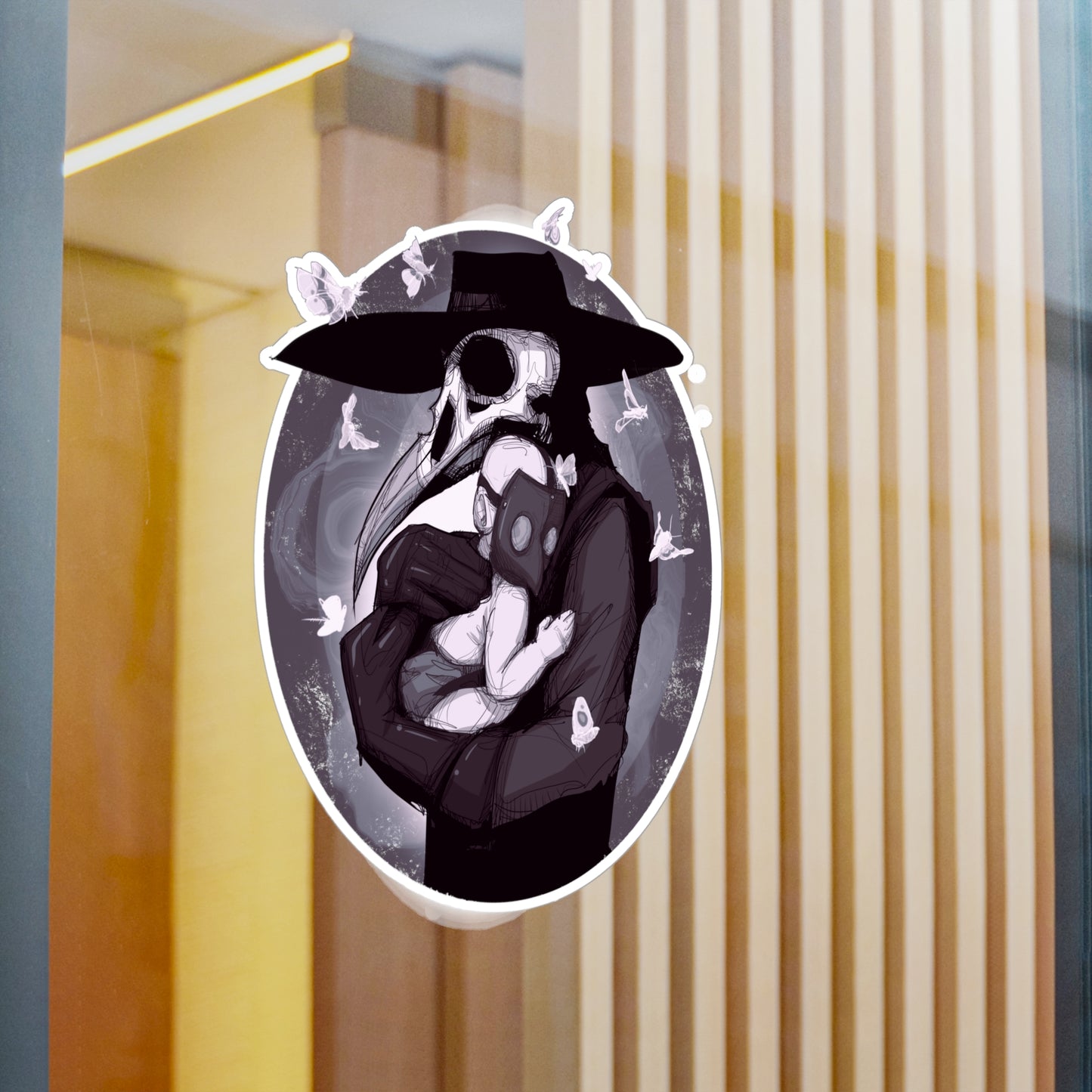Nocturnal 6 Kiss-Cut Vinyl Decal