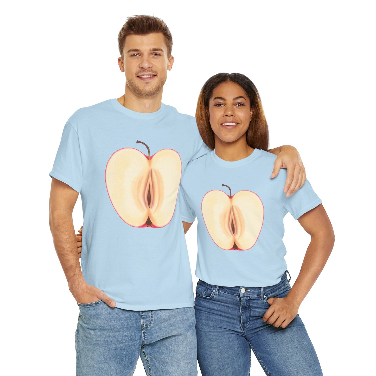 Apple Unisex Heavy Cotton Tee