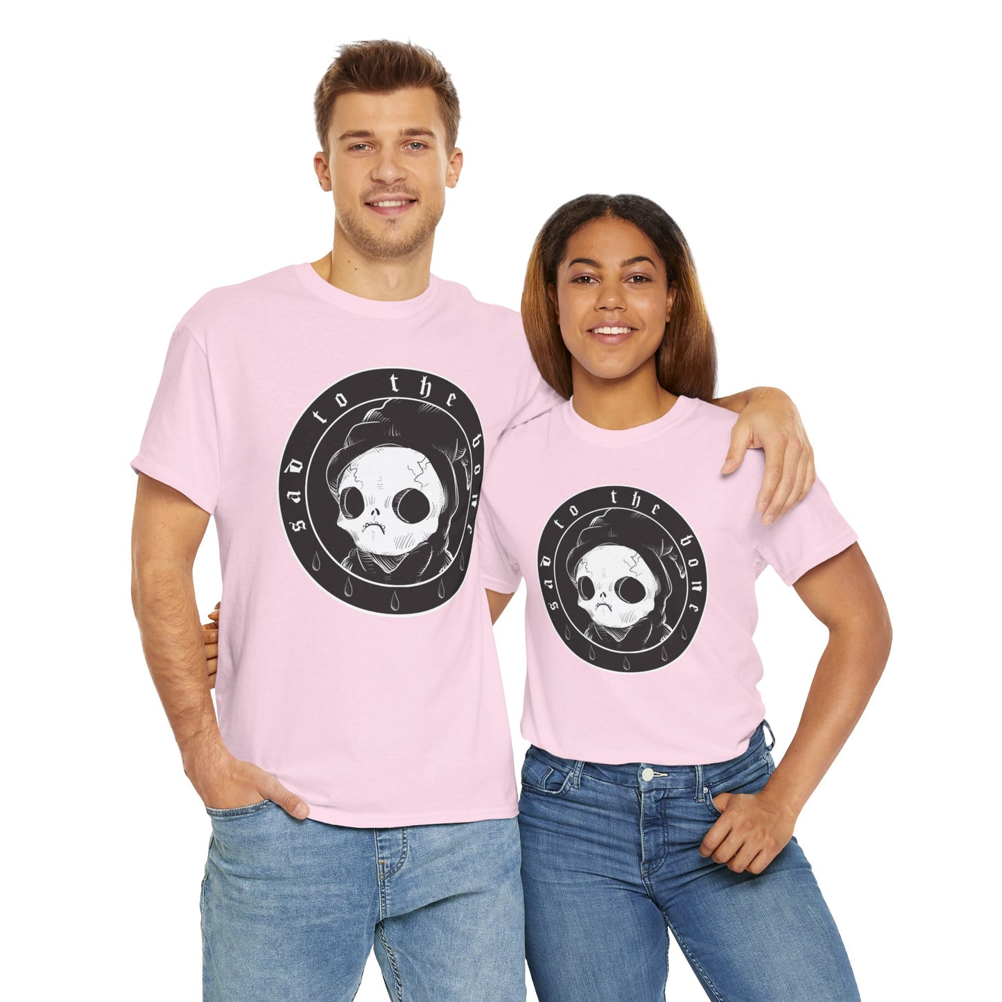 Sad To The Bone Unisex Heavy Cotton Tee
