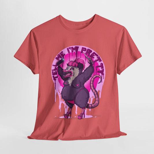 Pretty Opossum Unisex Heavy Cotton Tee