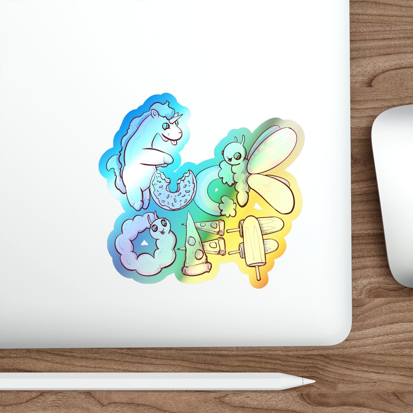 Majestic AF II Holographic Die-cut Stickers
