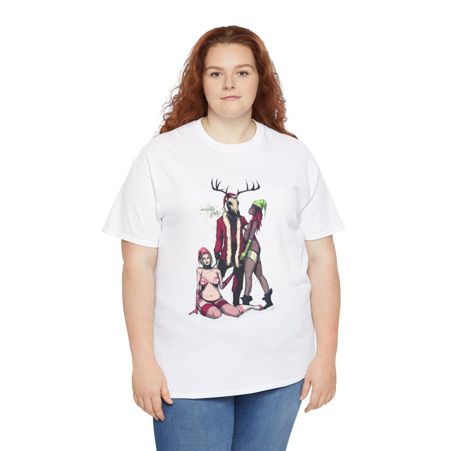 Deer Daddy Series 6: Daddy Claus Unisex Heavy Cotton Tee