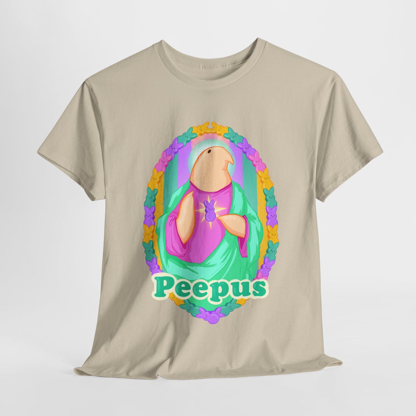 Peepus Unisex Heavy Cotton Tee