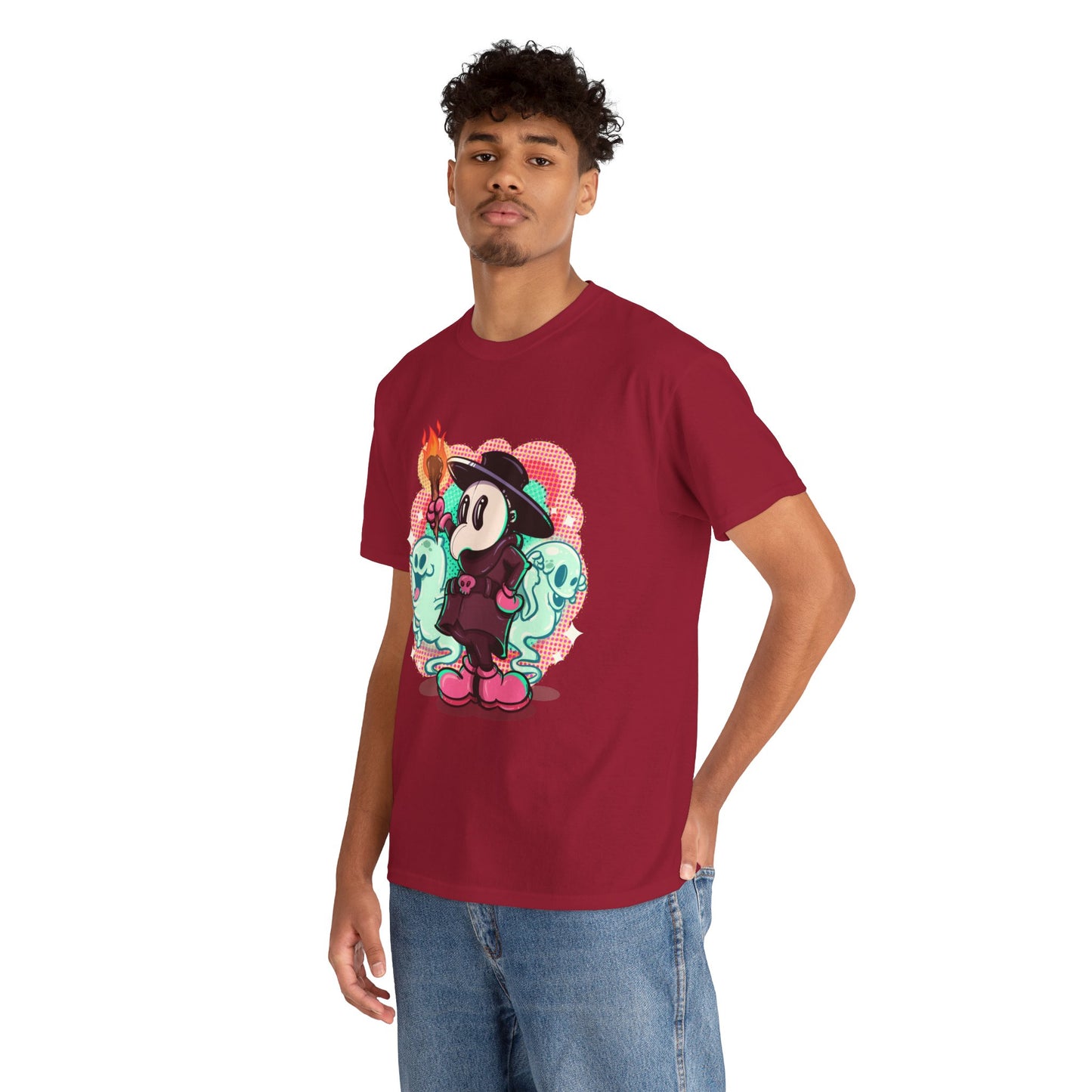 Rubber Hose Plague Doctor Unisex Heavy Cotton Tee