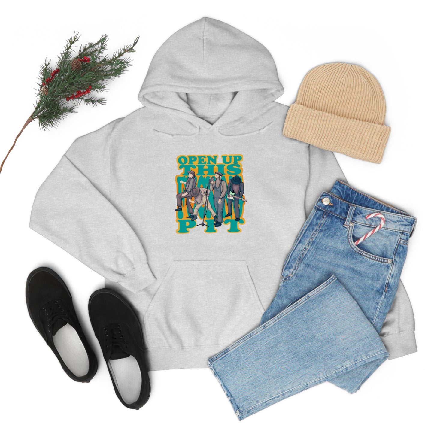 Soggy Metal Unisex Heavy Blend Hooded Sweatshirt