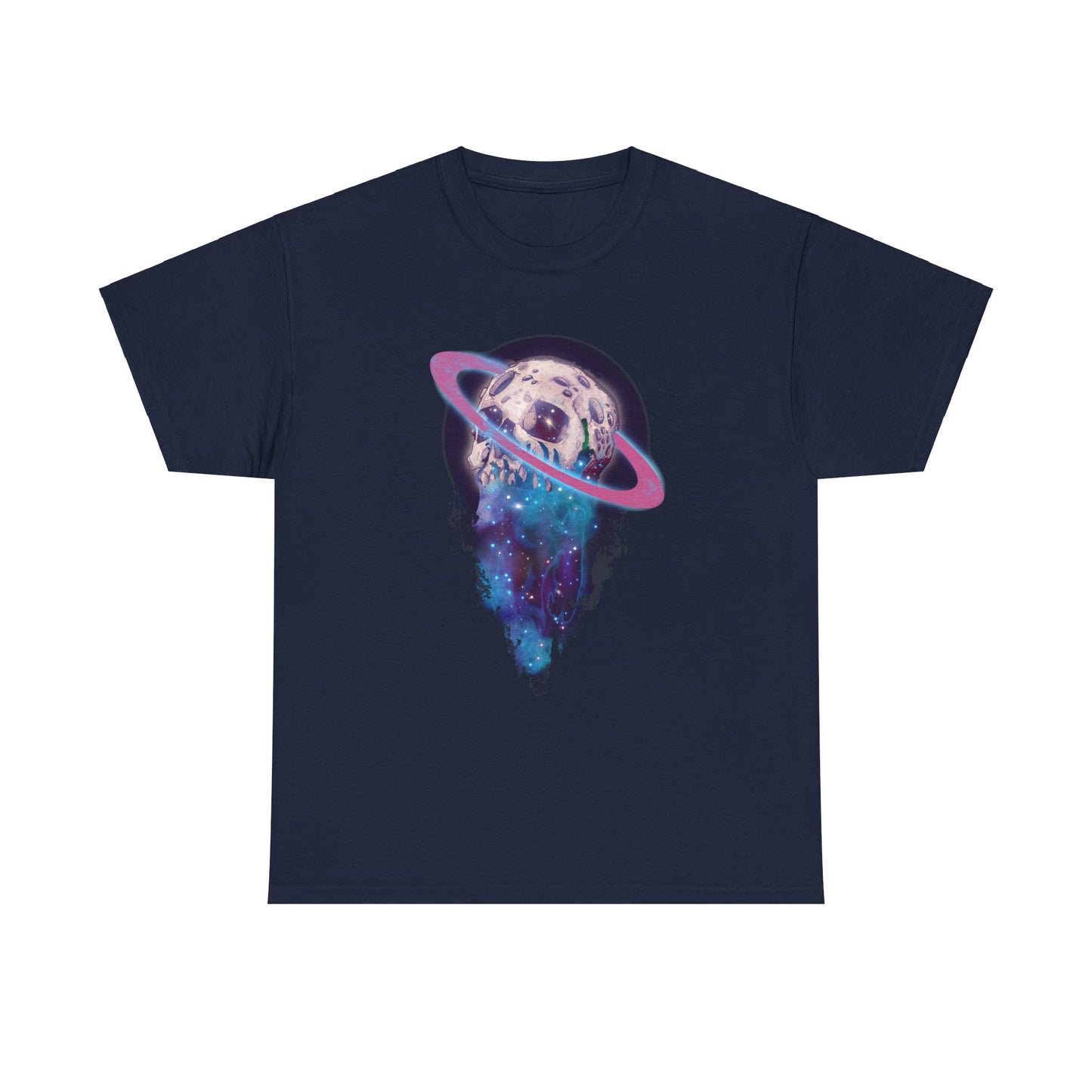 Elemental Skull Space Unisex Heavy Cotton Tee