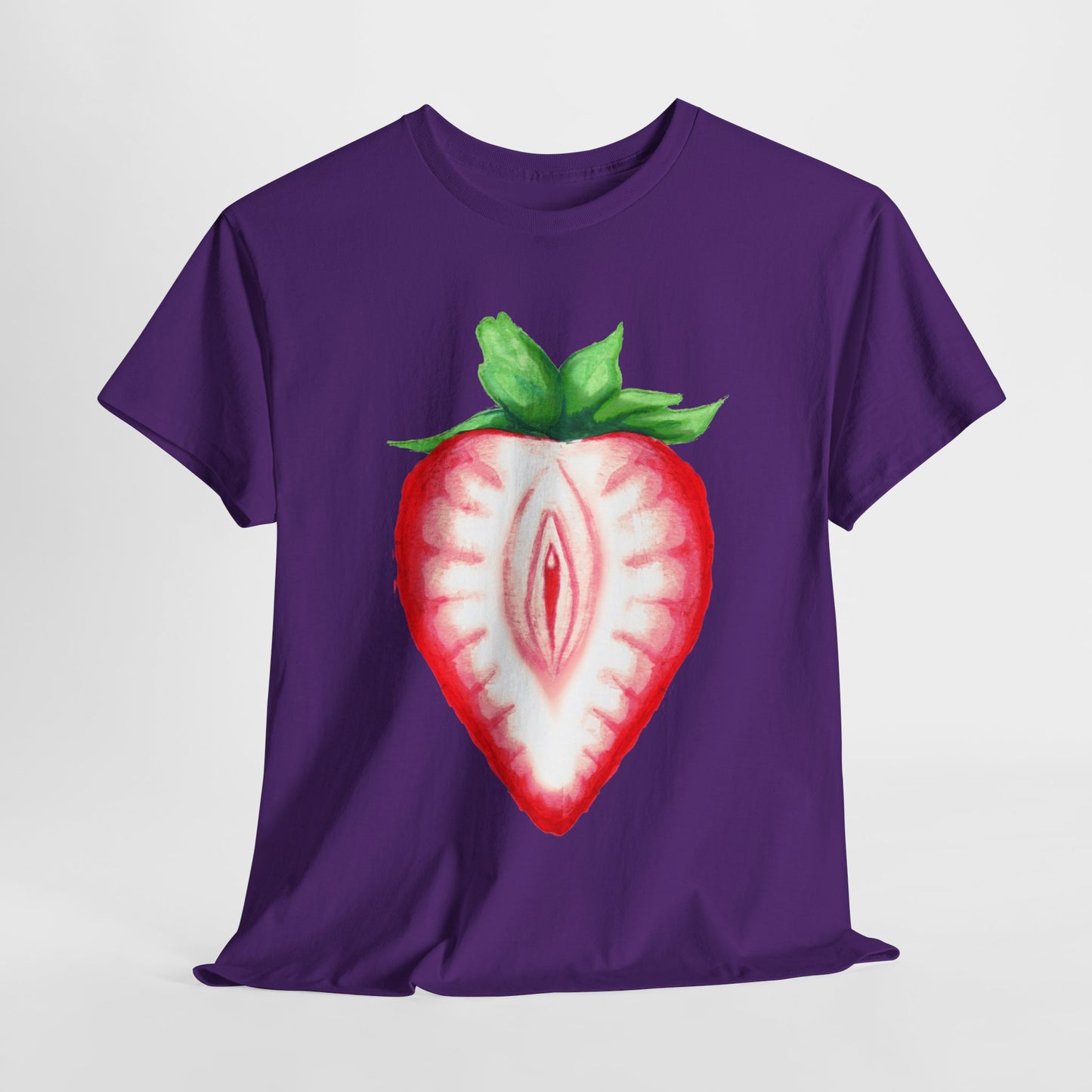 Juicy Strawberry Unisex Heavy Cotton Tee