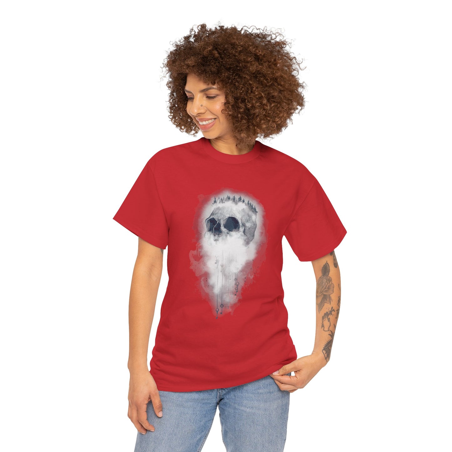 Elemental Skull Air Unisex Heavy Cotton Tee