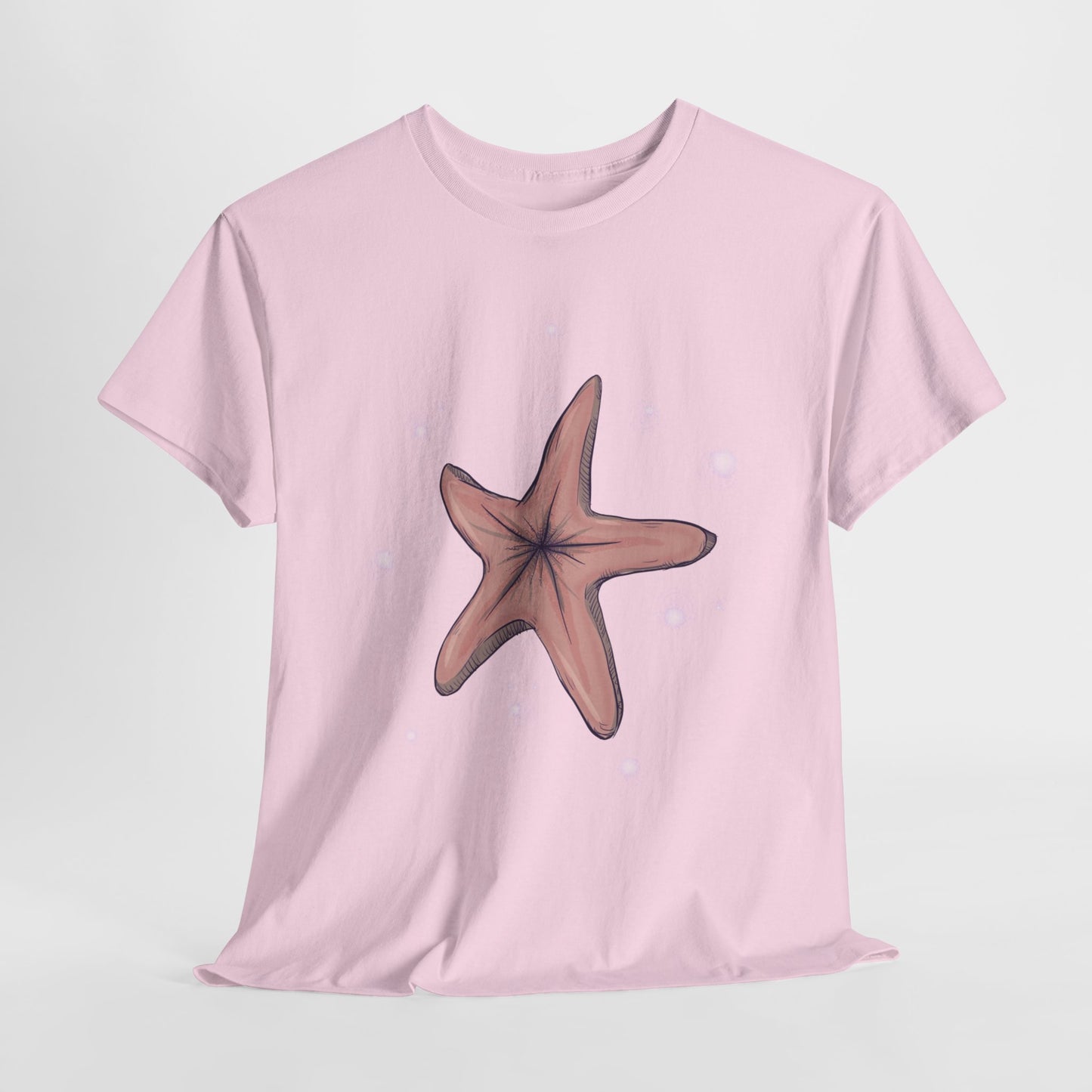 Chocolate Starfish Unisex Heavy Cotton Tee