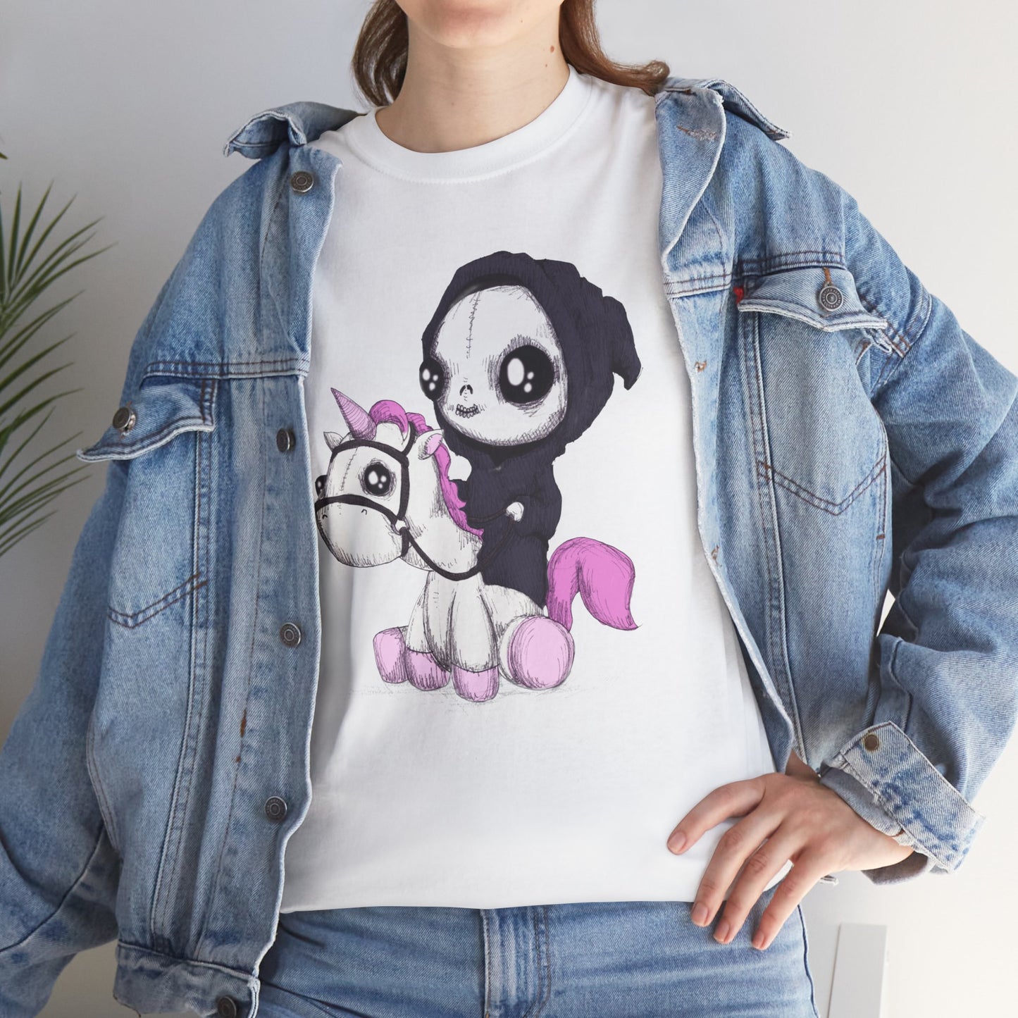Pale Horse Unisex Heavy Cotton Tee